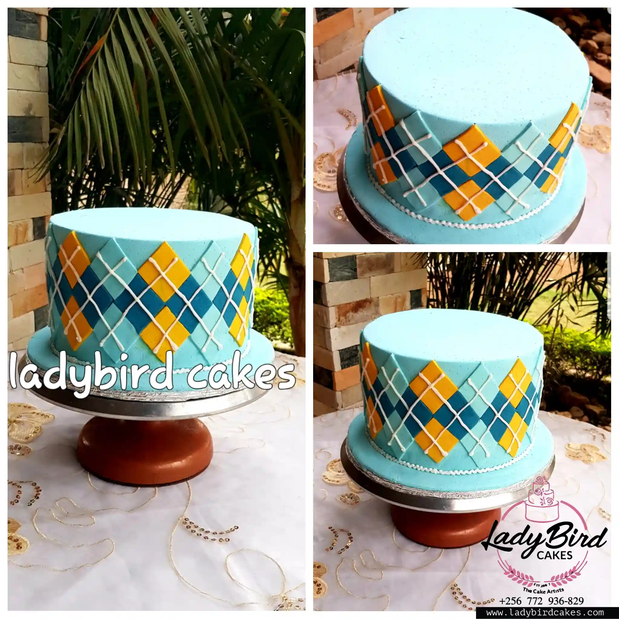 This is a custom cake of Ladybird Cakes Uganda