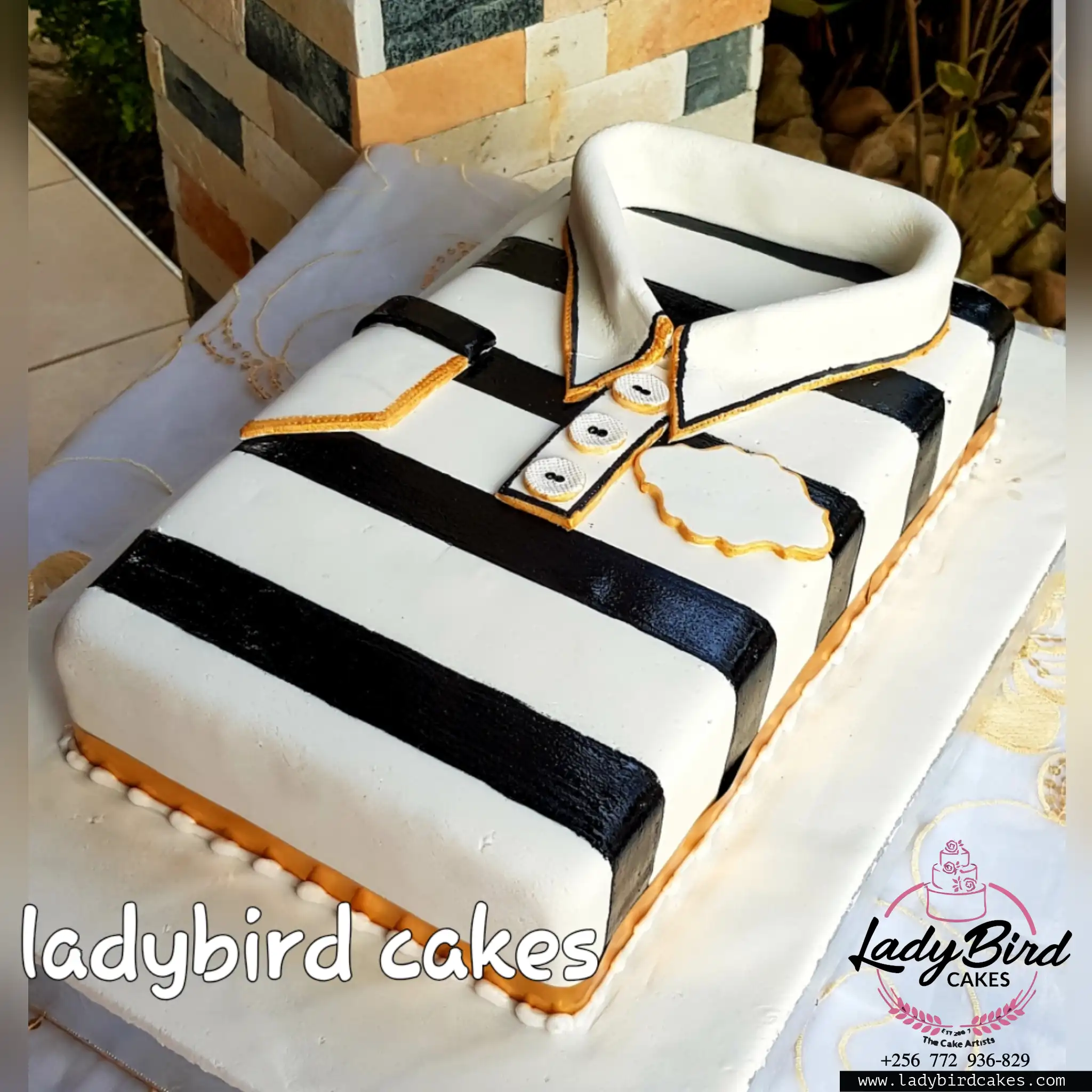 This is a custom cake of Ladybird Cakes Uganda