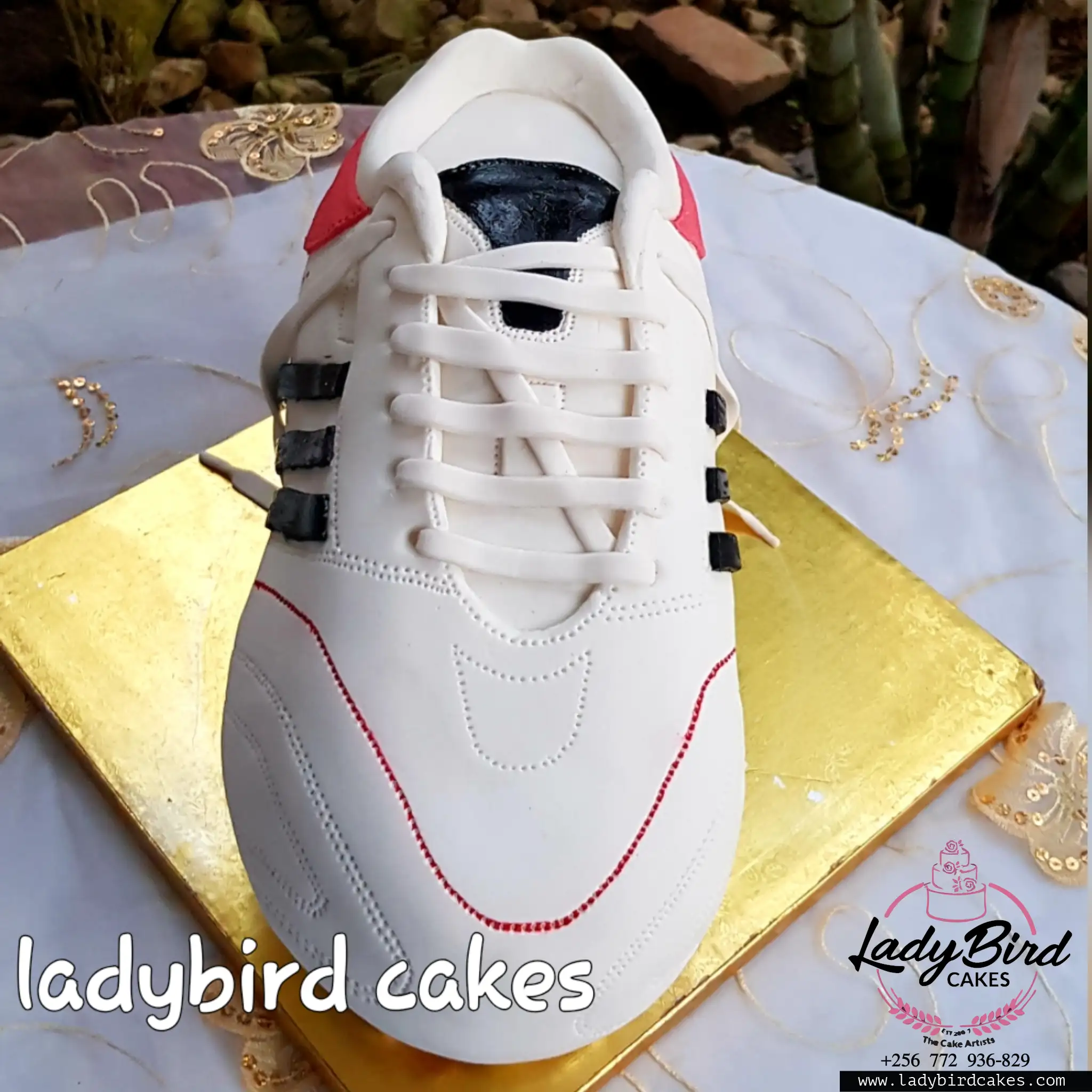 This is a custom cake of Ladybird Cakes Uganda