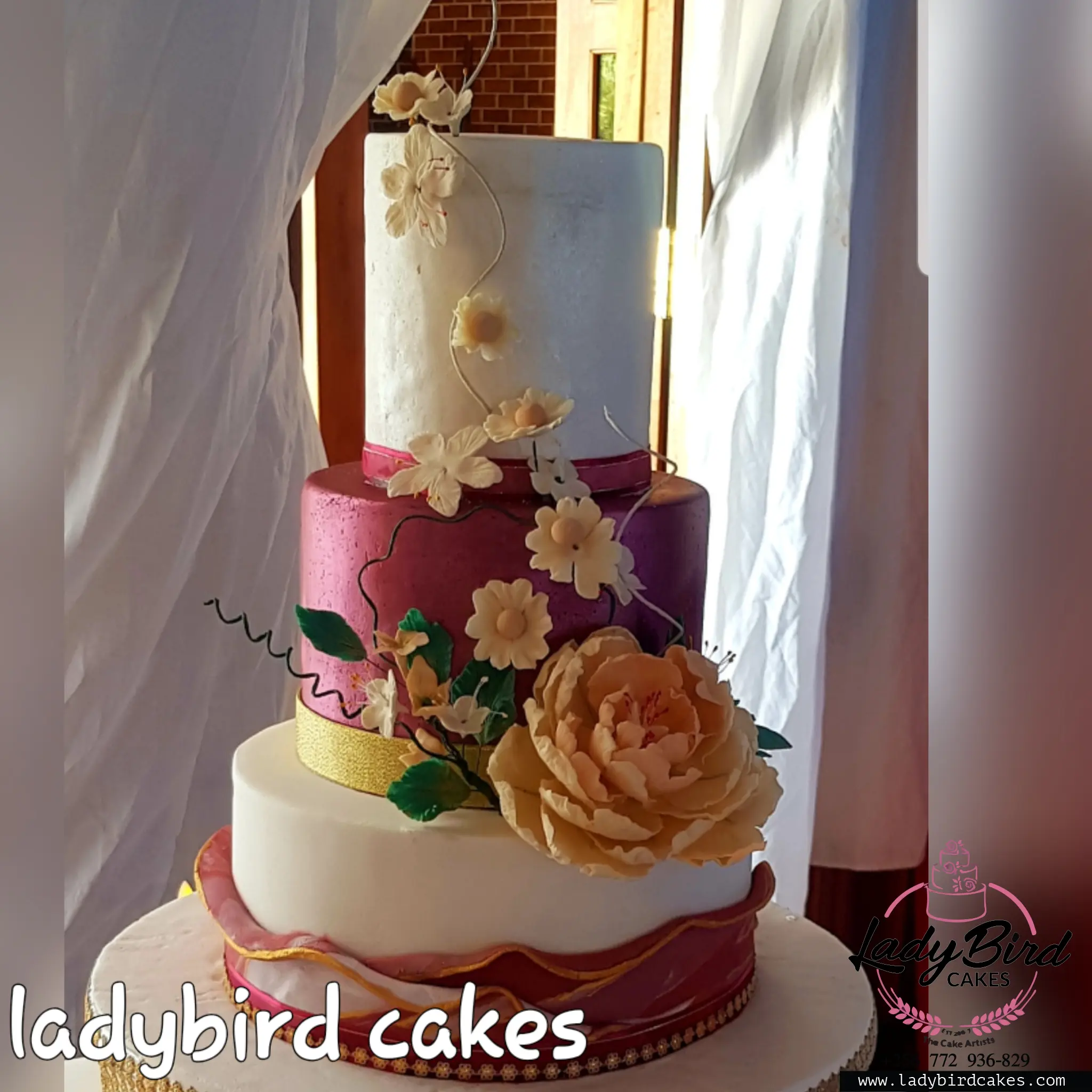 This is a custom cake of Ladybird Cakes Uganda