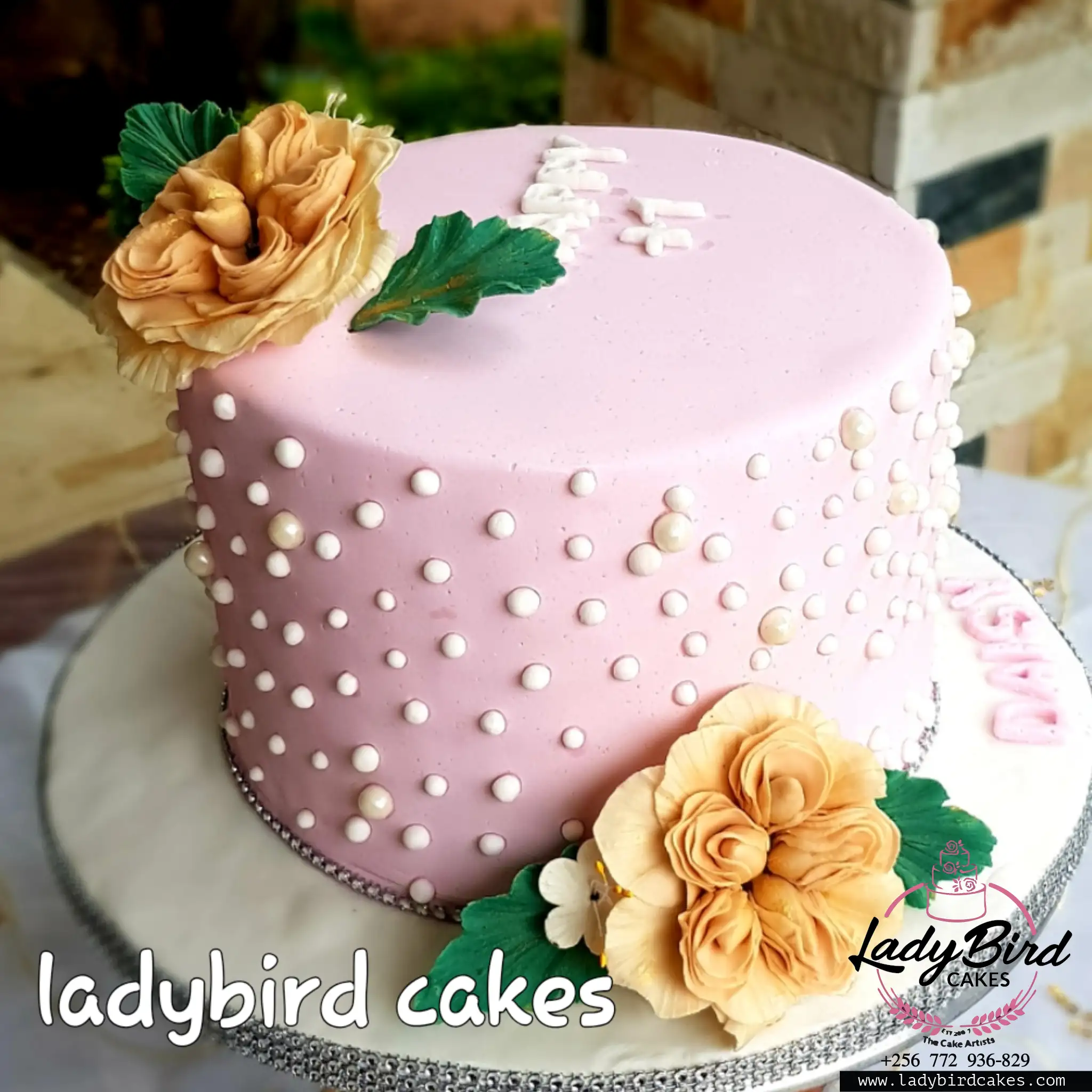 This is a custom cake of Ladybird Cakes Uganda