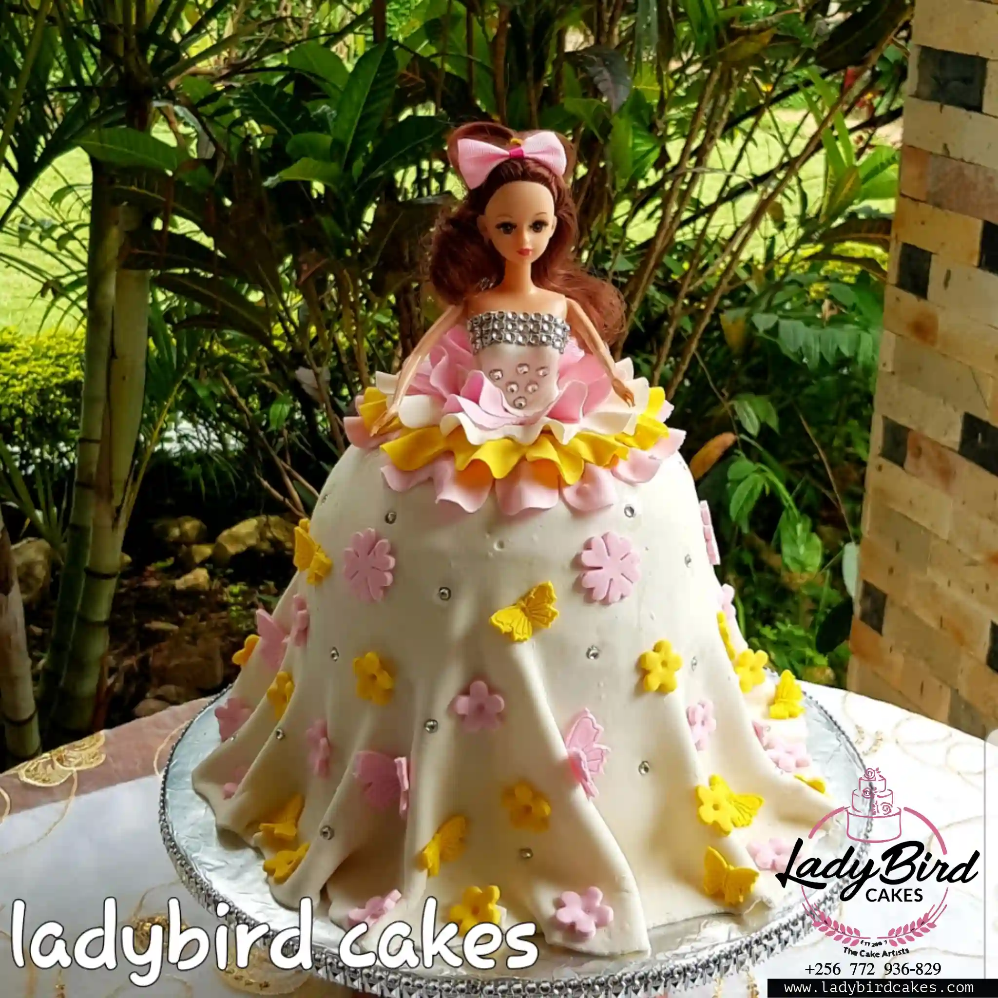 This is a custom cake of Ladybird Cakes Uganda