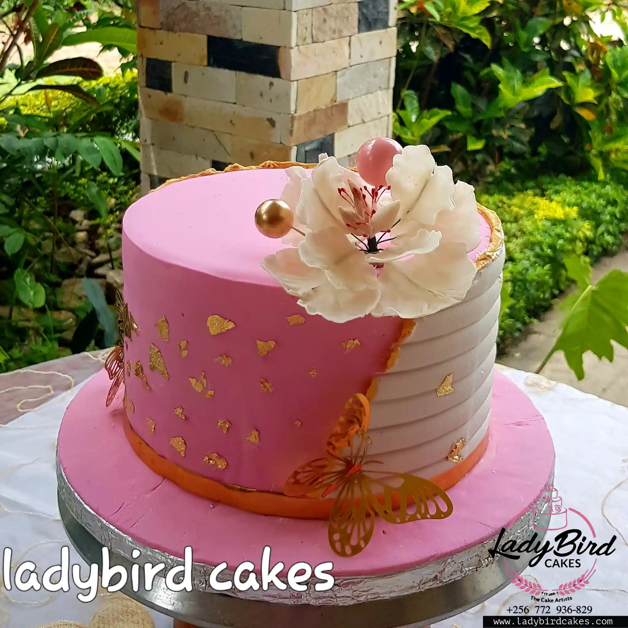 This is a custom cake of Ladybird Cakes Uganda