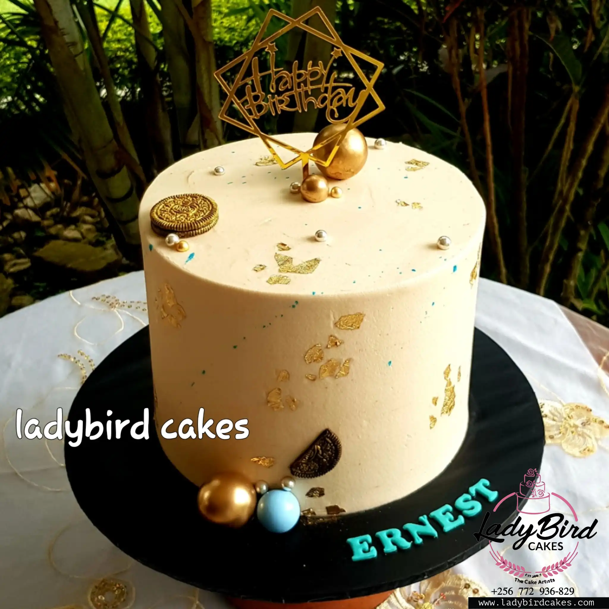 This is a custom cake of Ladybird Cakes Uganda