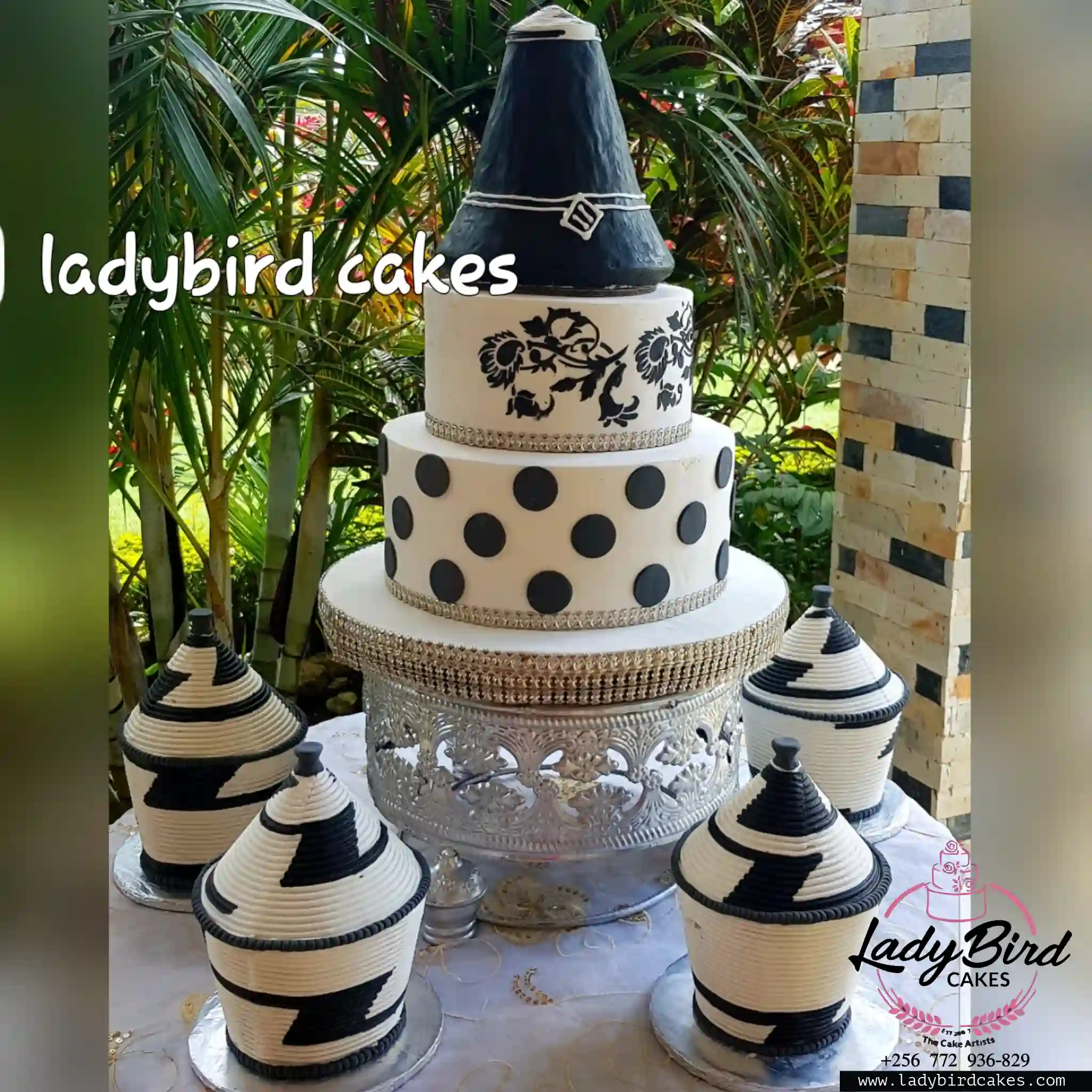 This is a custom cake of Ladybird Cakes Uganda