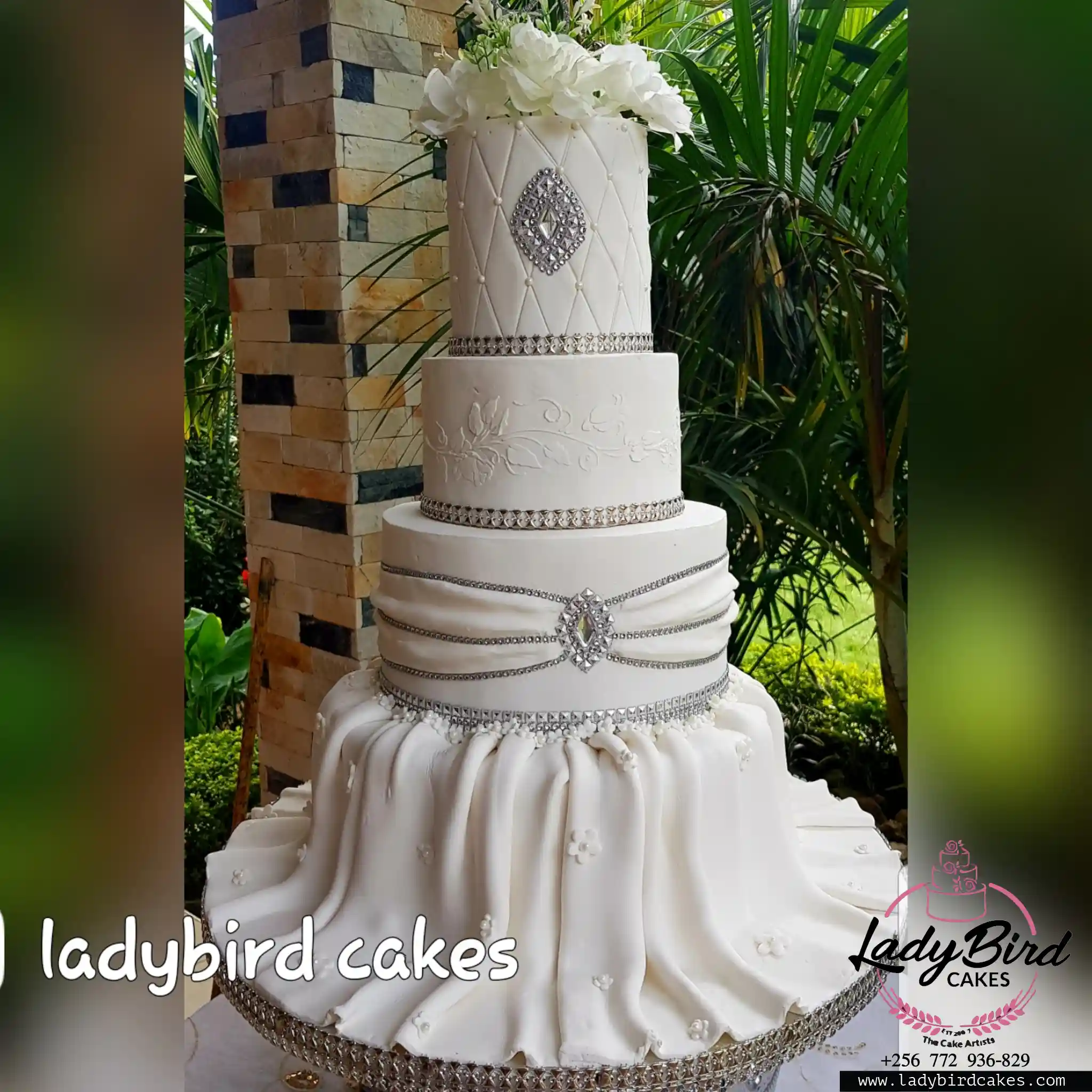 This is a custom cake of Ladybird Cakes Uganda