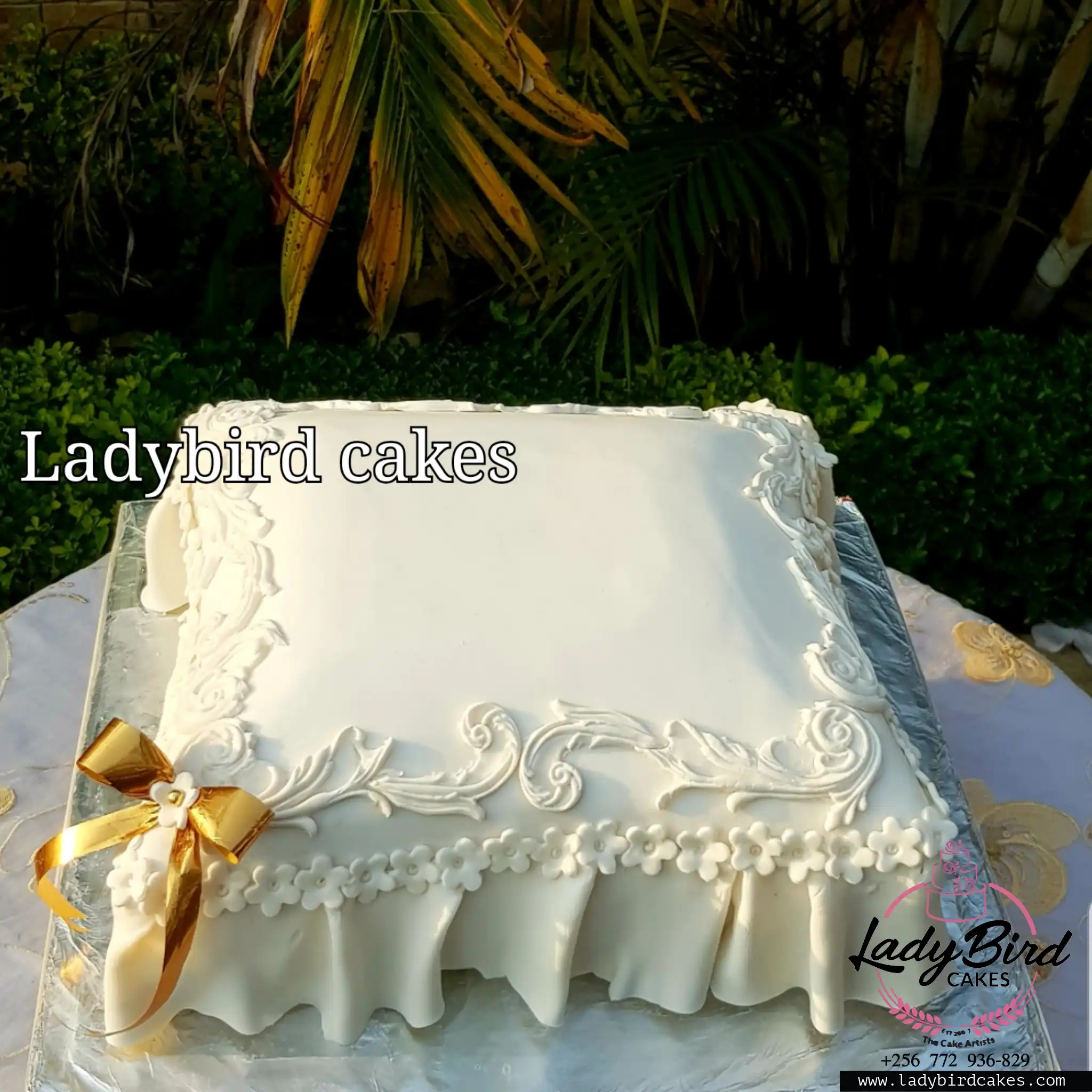 This is a custom cake of Ladybird Cakes Uganda