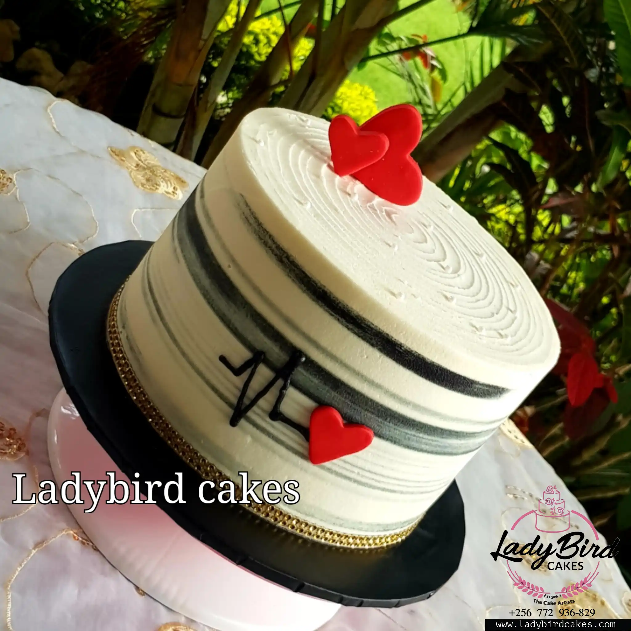 This is a custom cake of Ladybird Cakes Uganda