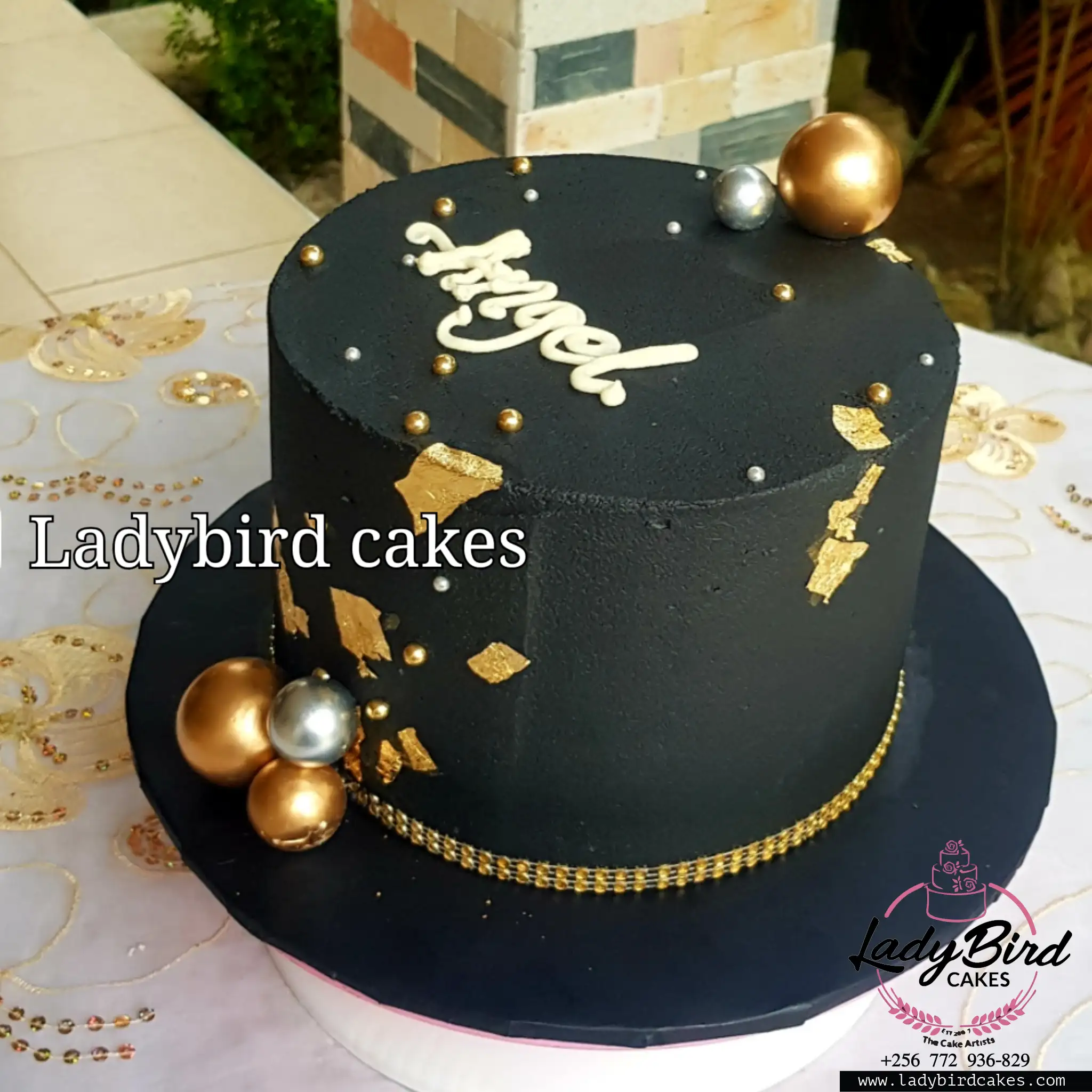 This is a custom cake of Ladybird Cakes Uganda