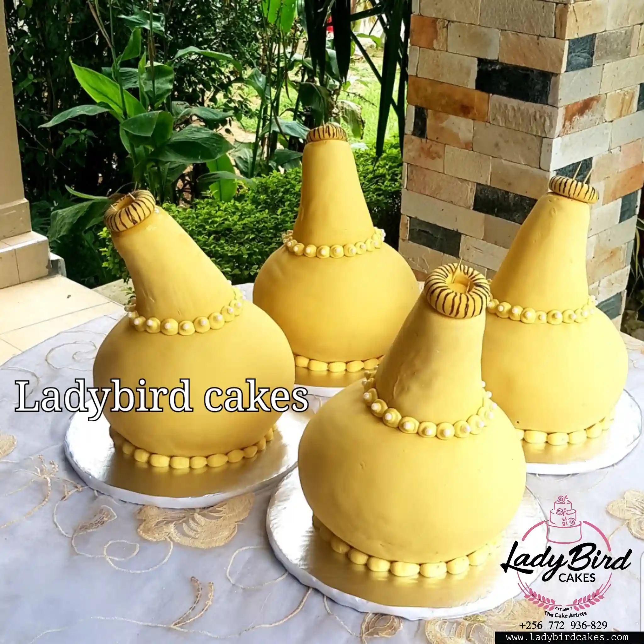 This is a custom cake of Ladybird Cakes Uganda