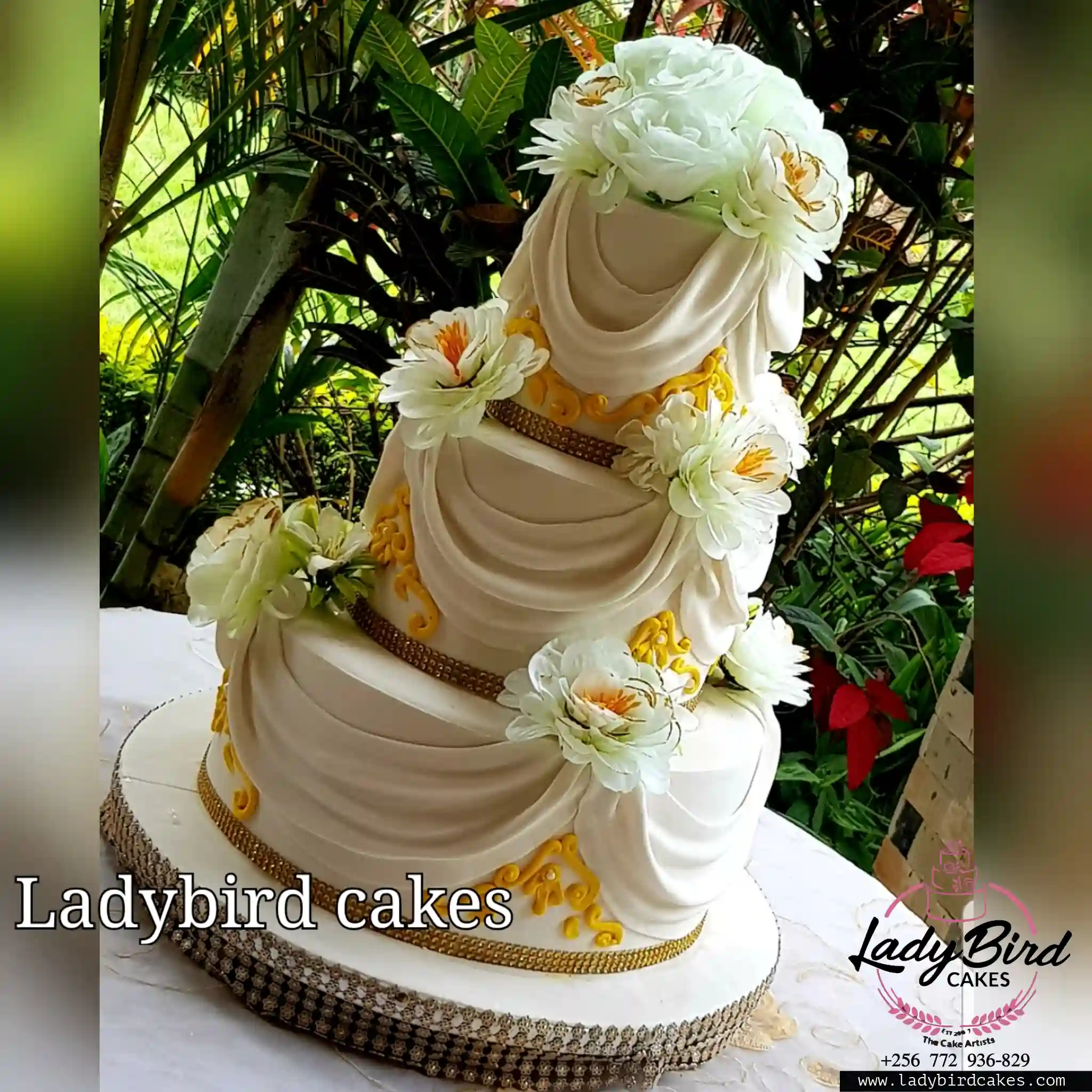 This is a custom cake of Ladybird Cakes Uganda