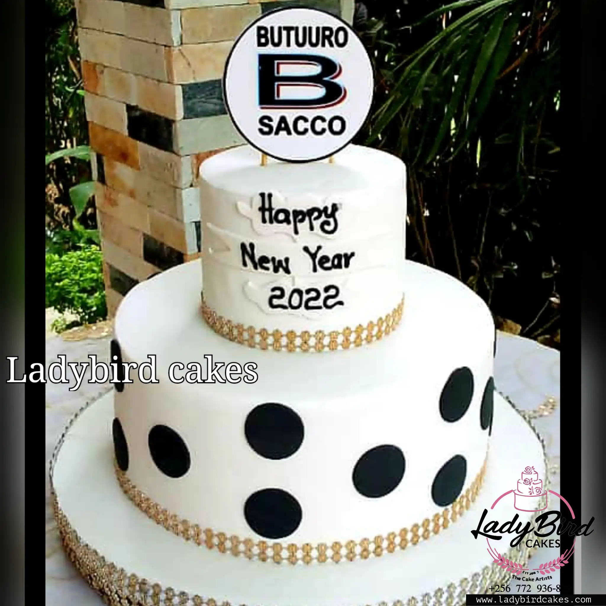 This is a custom cake of Ladybird Cakes Uganda