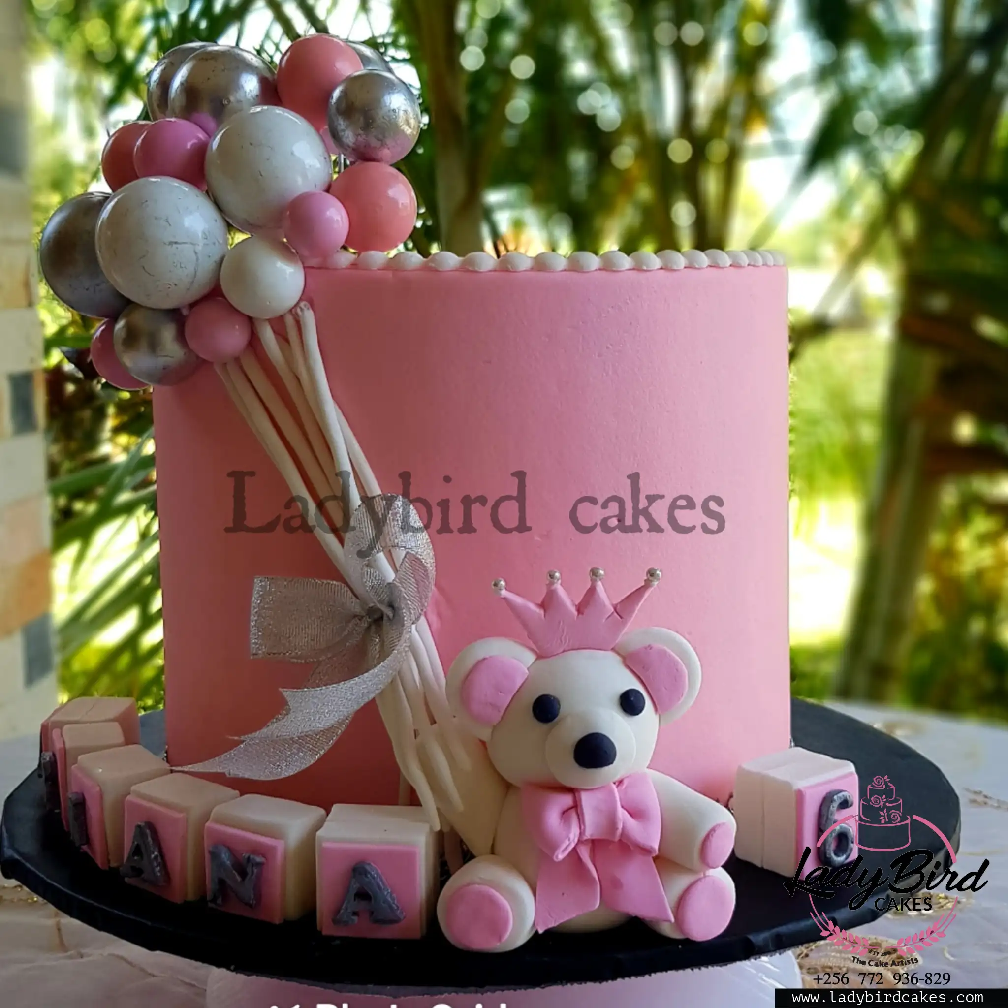 This is a custom cake of Ladybird Cakes Uganda