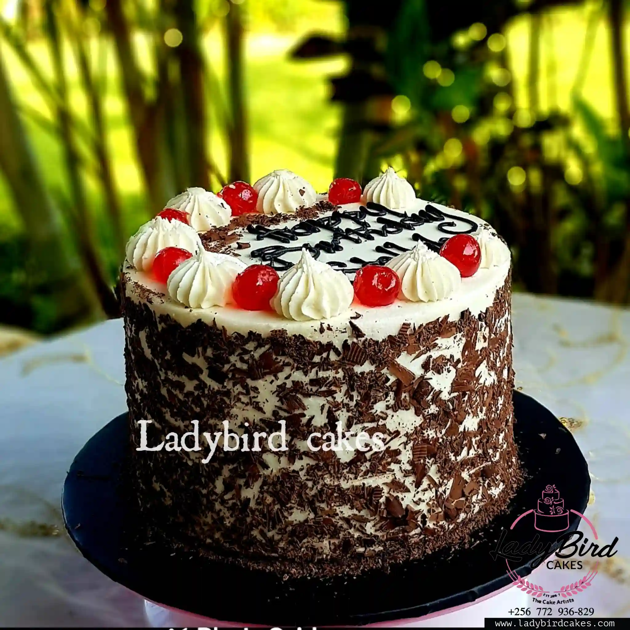 This is a custom cake of Ladybird Cakes Uganda