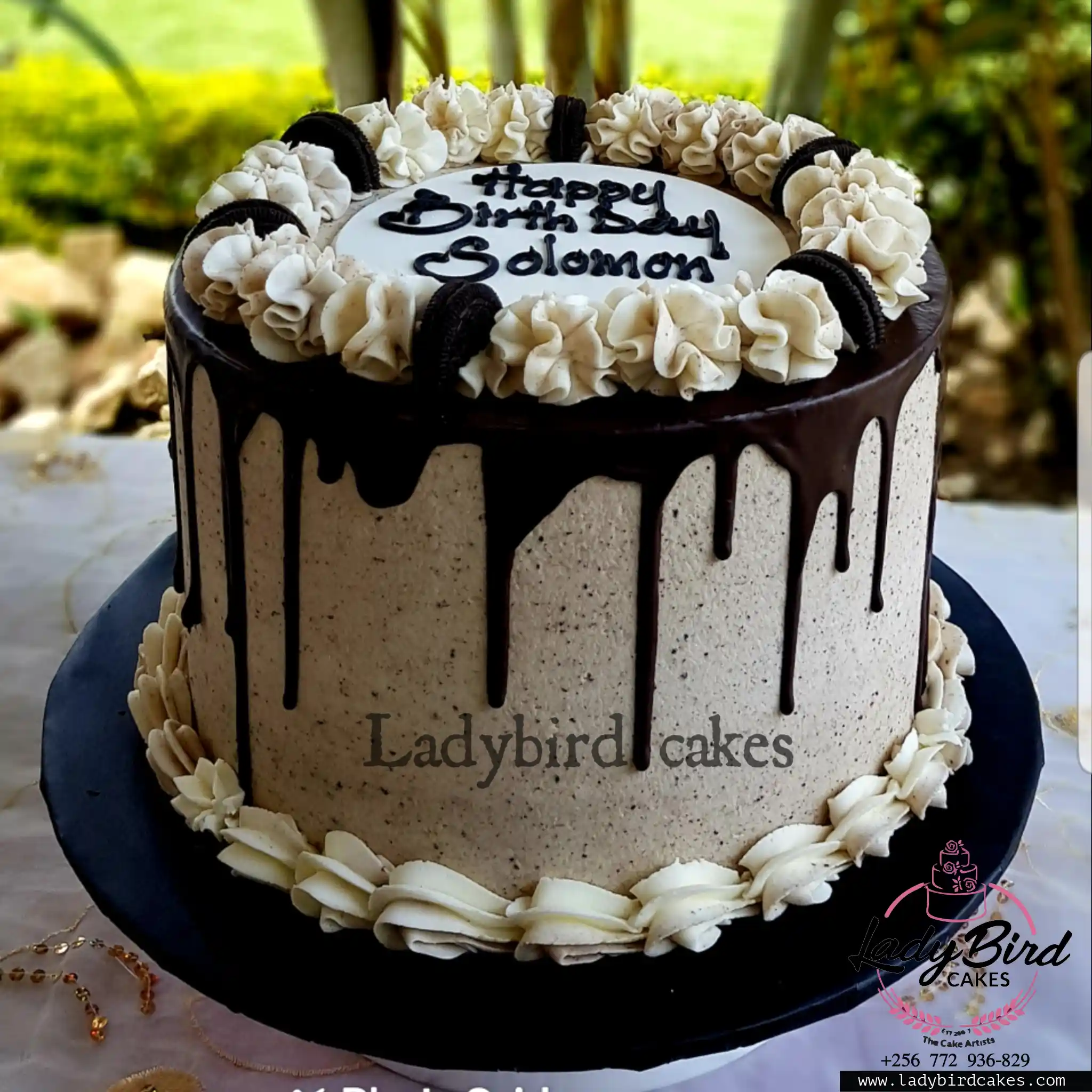 This is a custom cake of Ladybird Cakes Uganda