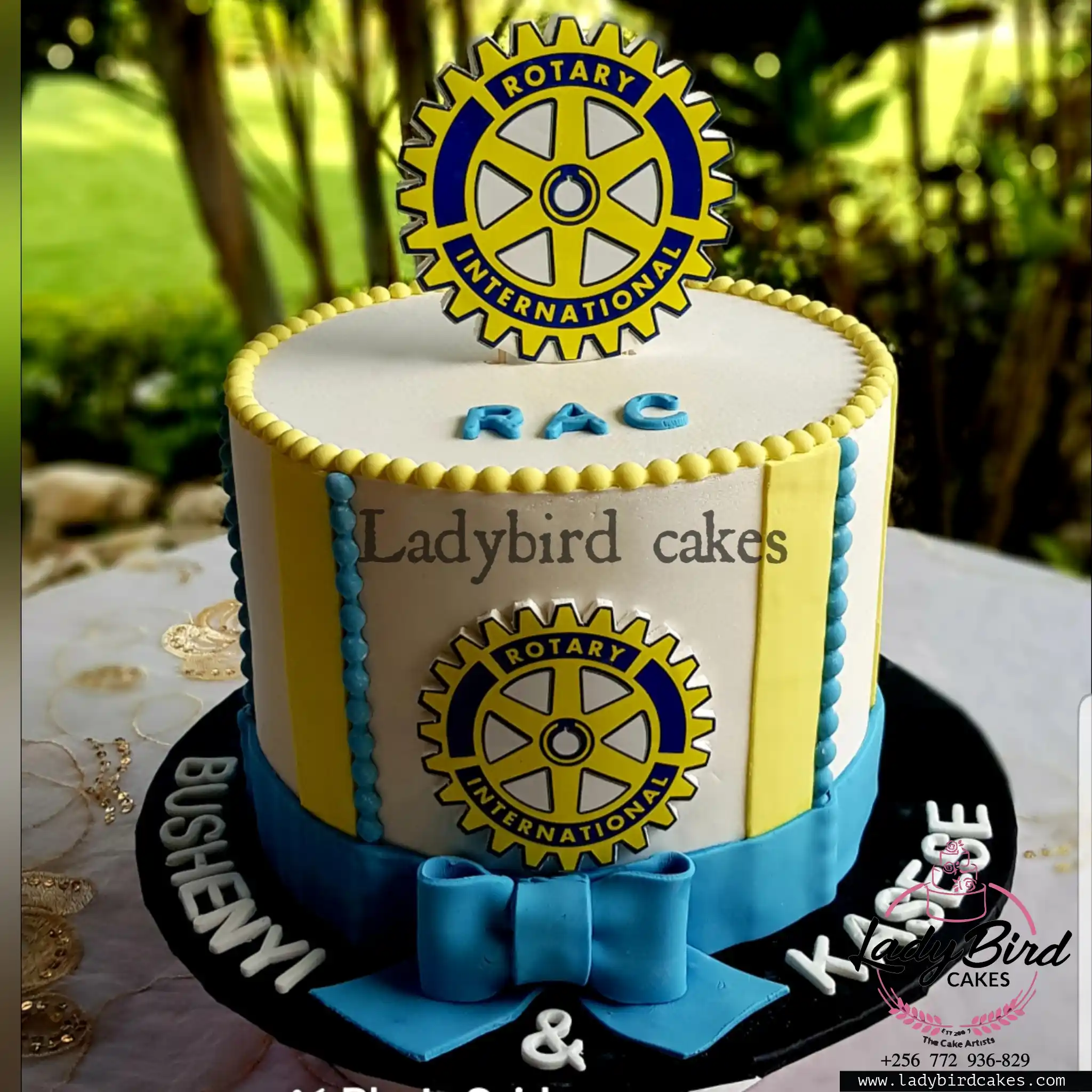 This is a custom cake of Ladybird Cakes Uganda