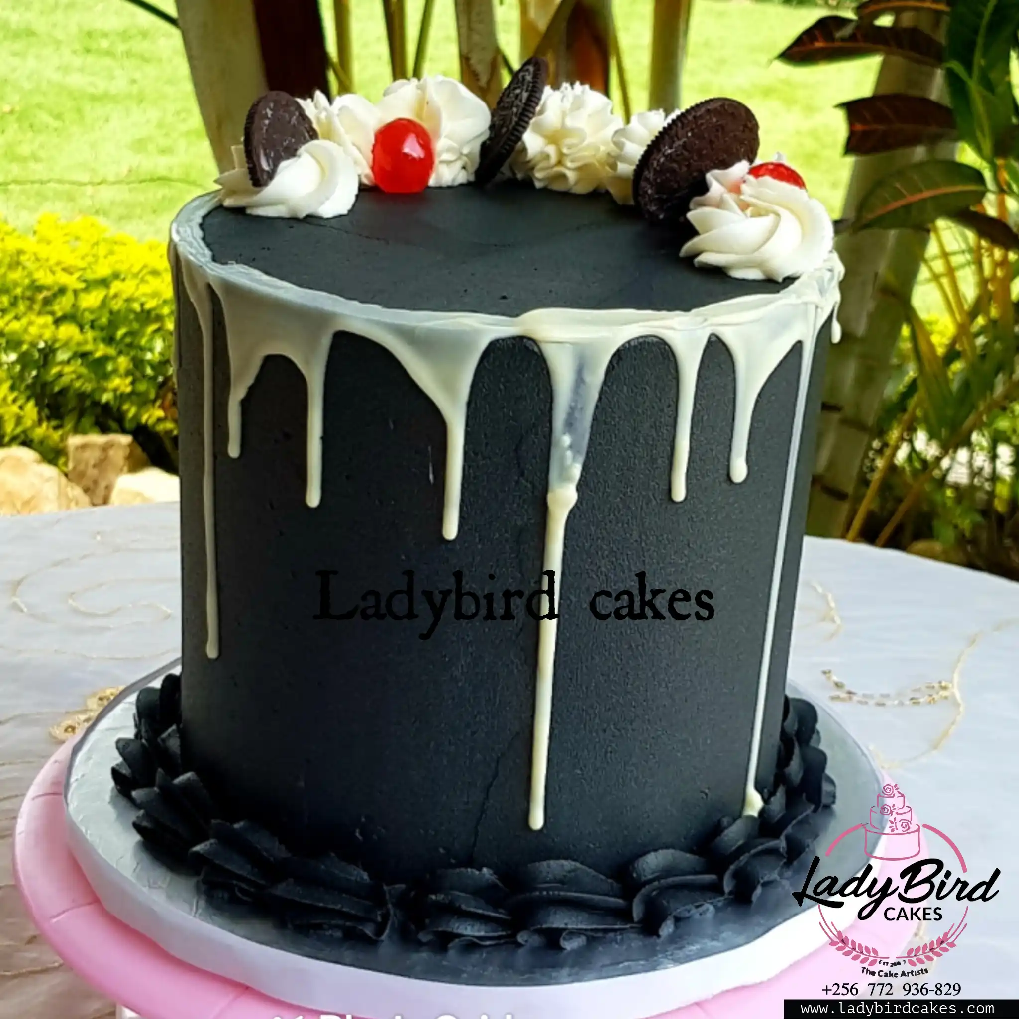 This is a custom cake of Ladybird Cakes Uganda