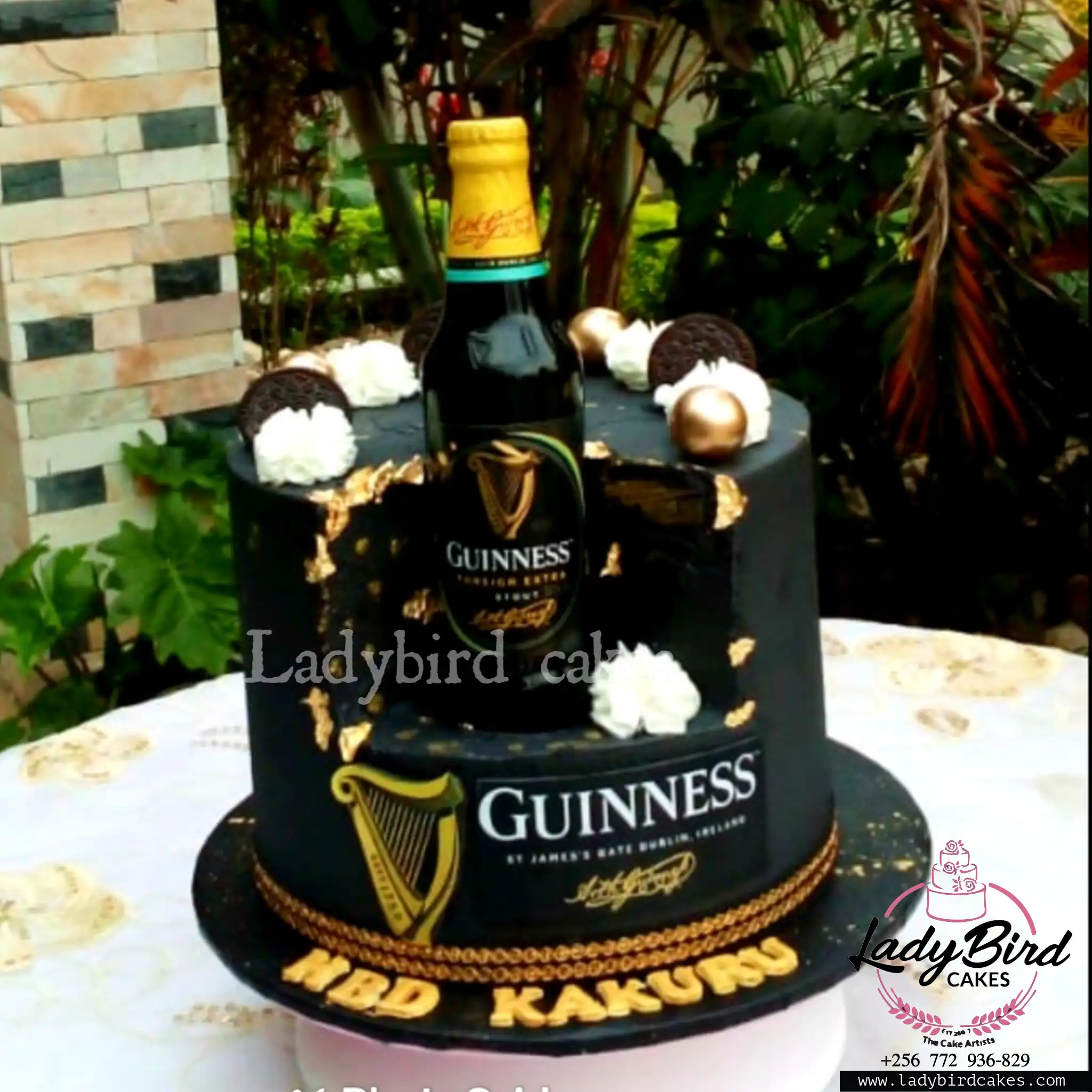 This is a custom cake of Ladybird Cakes Uganda