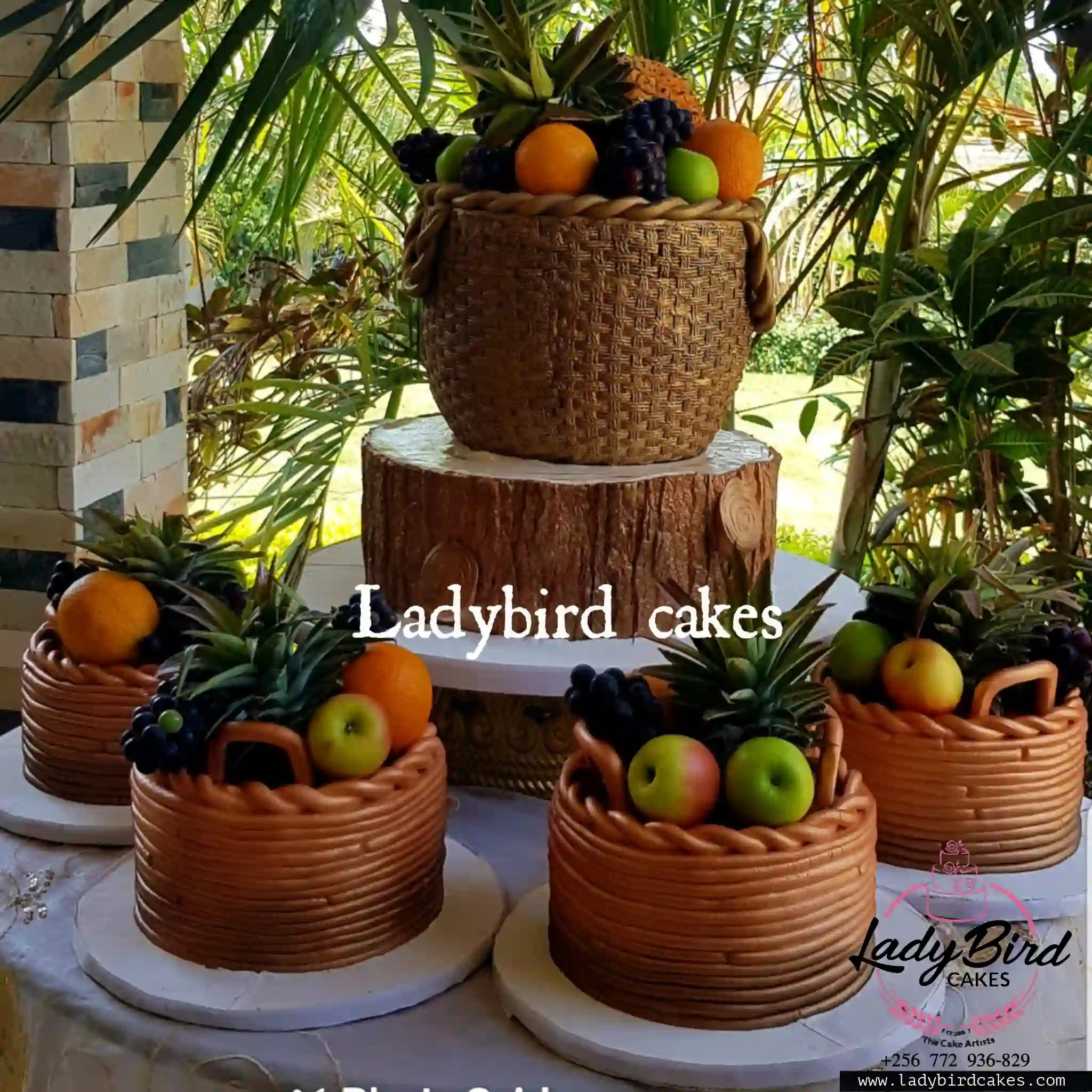 This is a custom cake of Ladybird Cakes Uganda