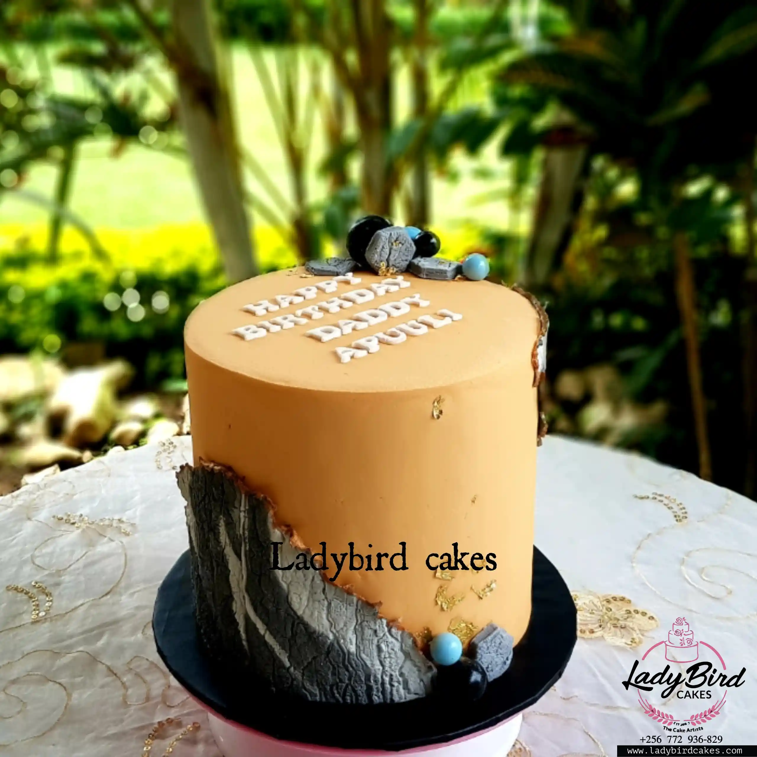 This is a custom cake of Ladybird Cakes Uganda