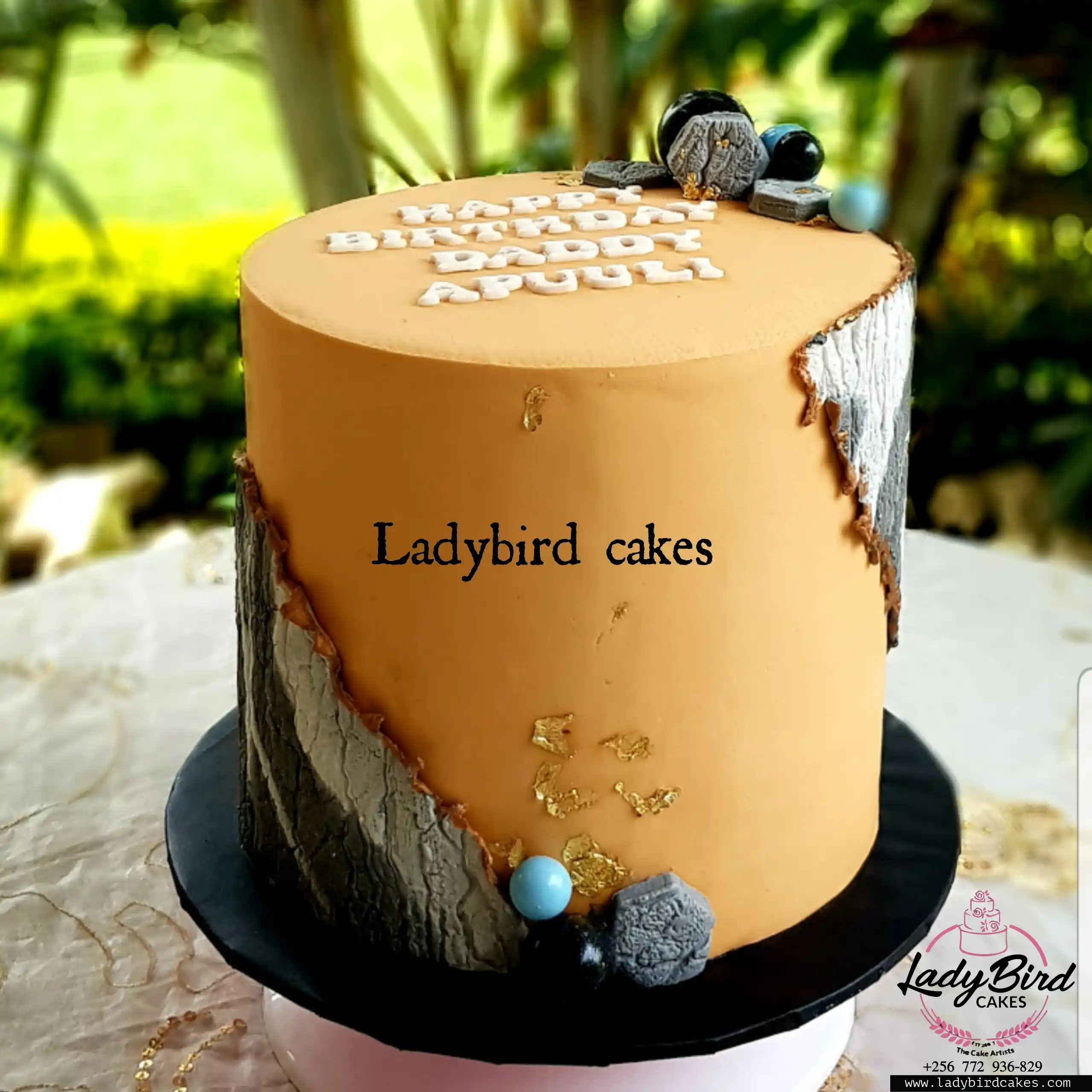 This is a custom cake of Ladybird Cakes Uganda