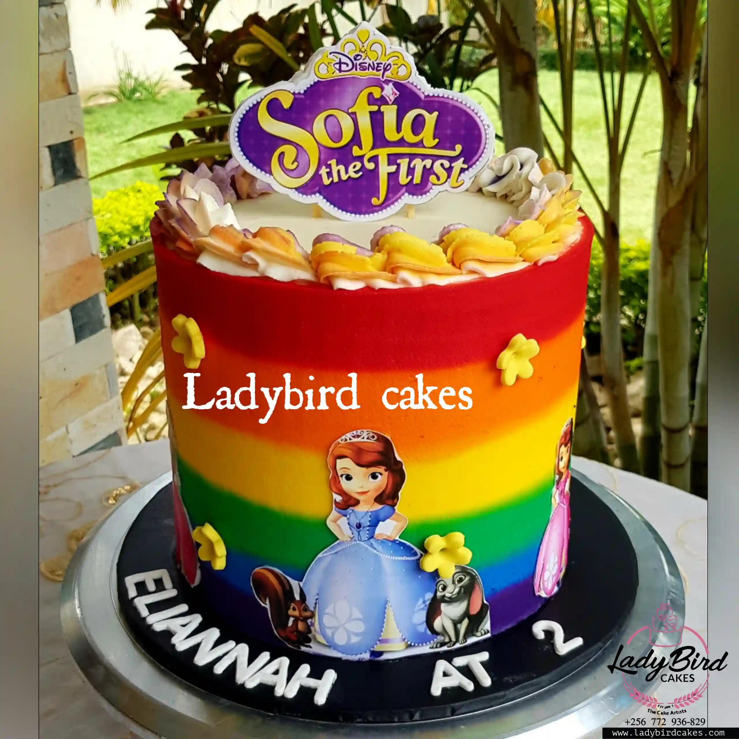 This is a custom cake of Ladybird Cakes Uganda