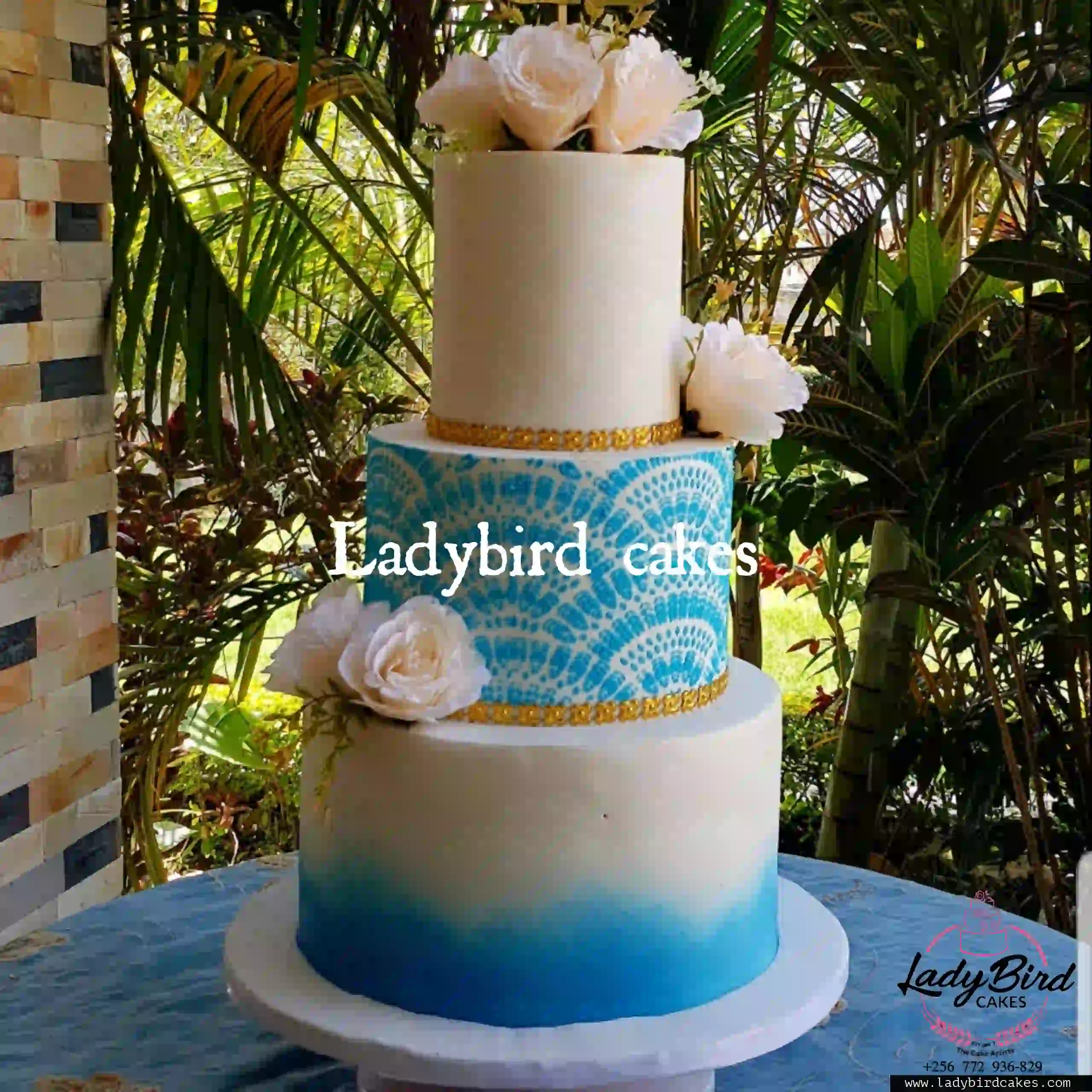 This is a custom cake of Ladybird Cakes Uganda