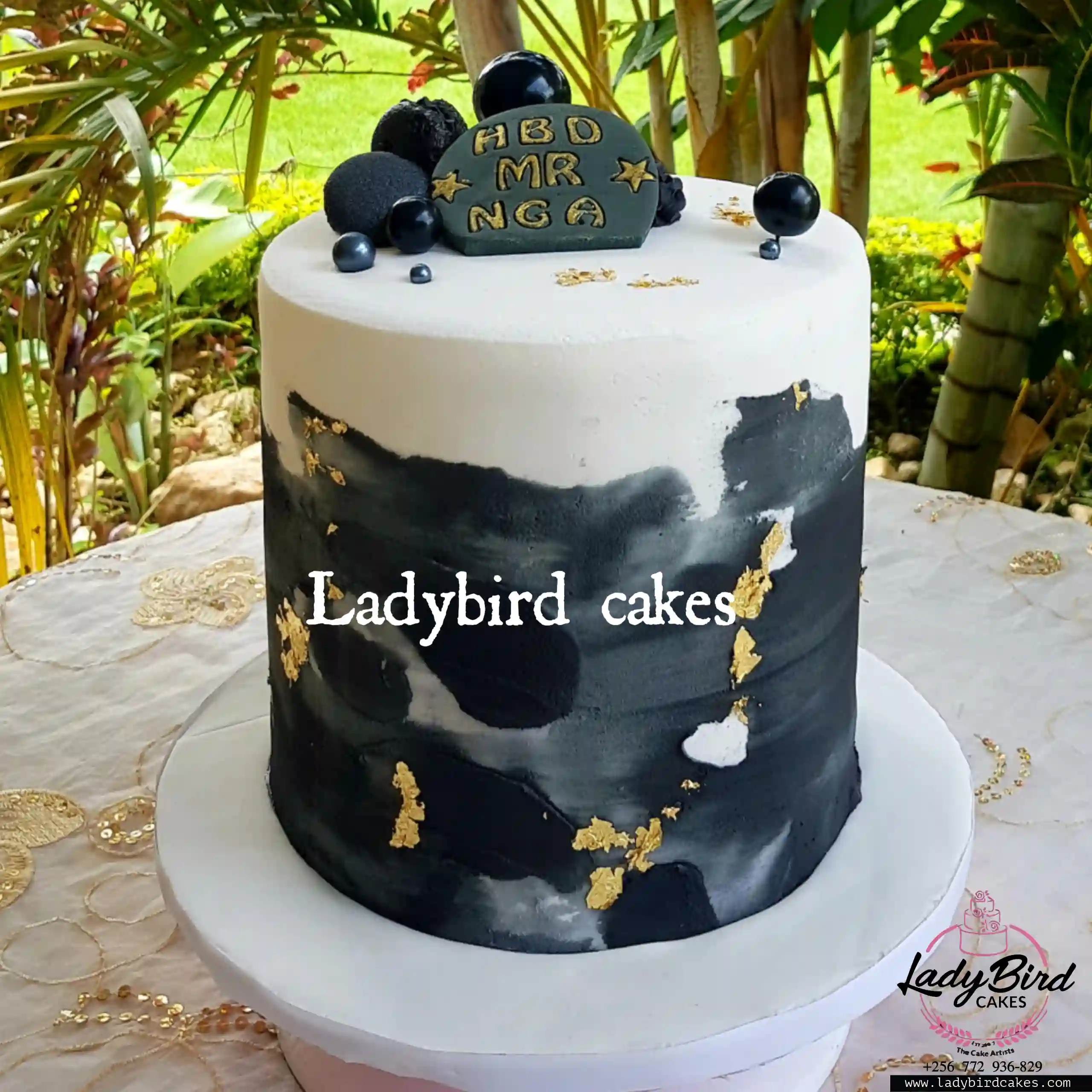 This is a custom cake of Ladybird Cakes Uganda