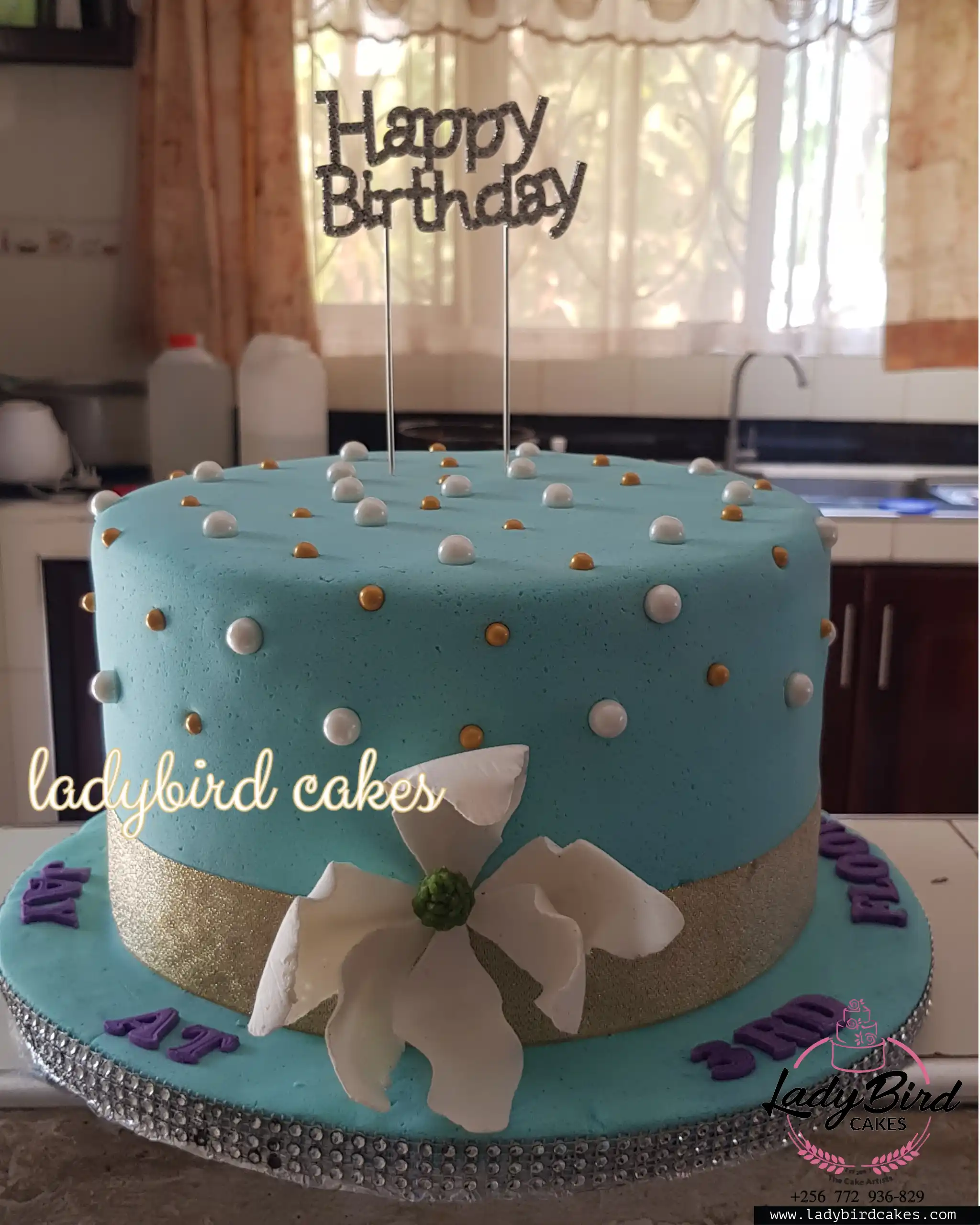 This is a custom cake of Ladybird Cakes Uganda