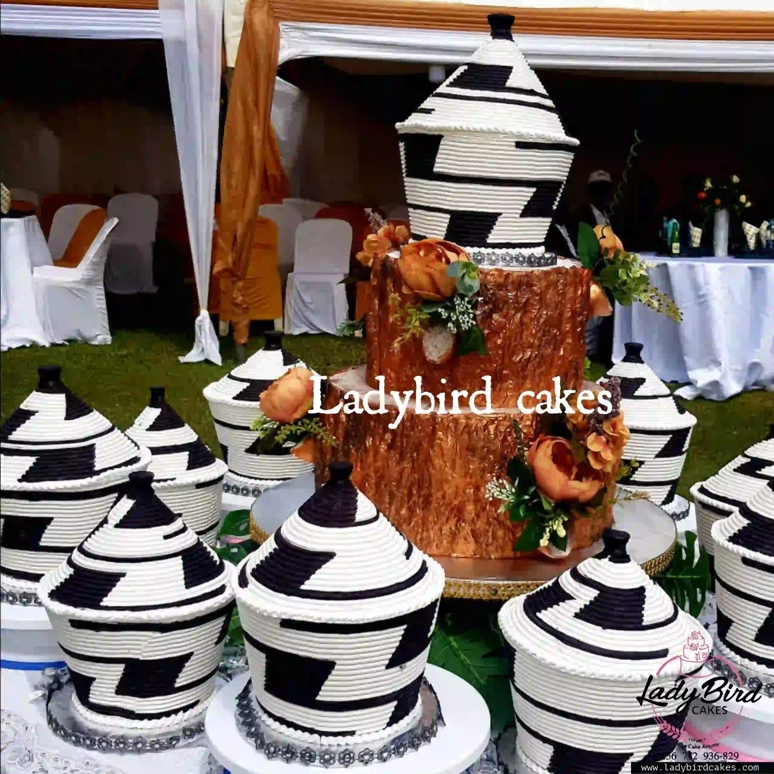 This is a custom cake of Ladybird Cakes Uganda