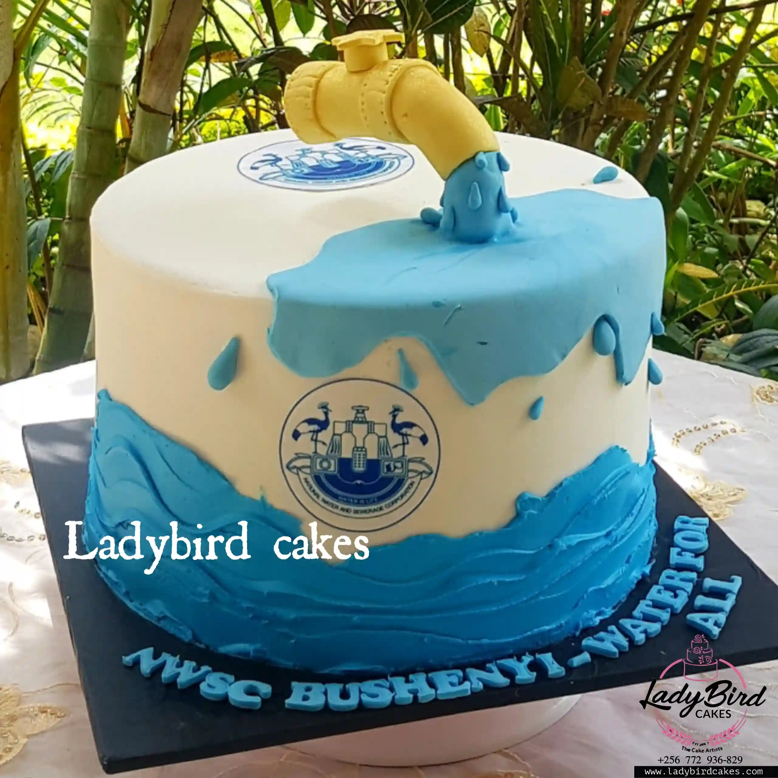 This is a custom cake of Ladybird Cakes Uganda