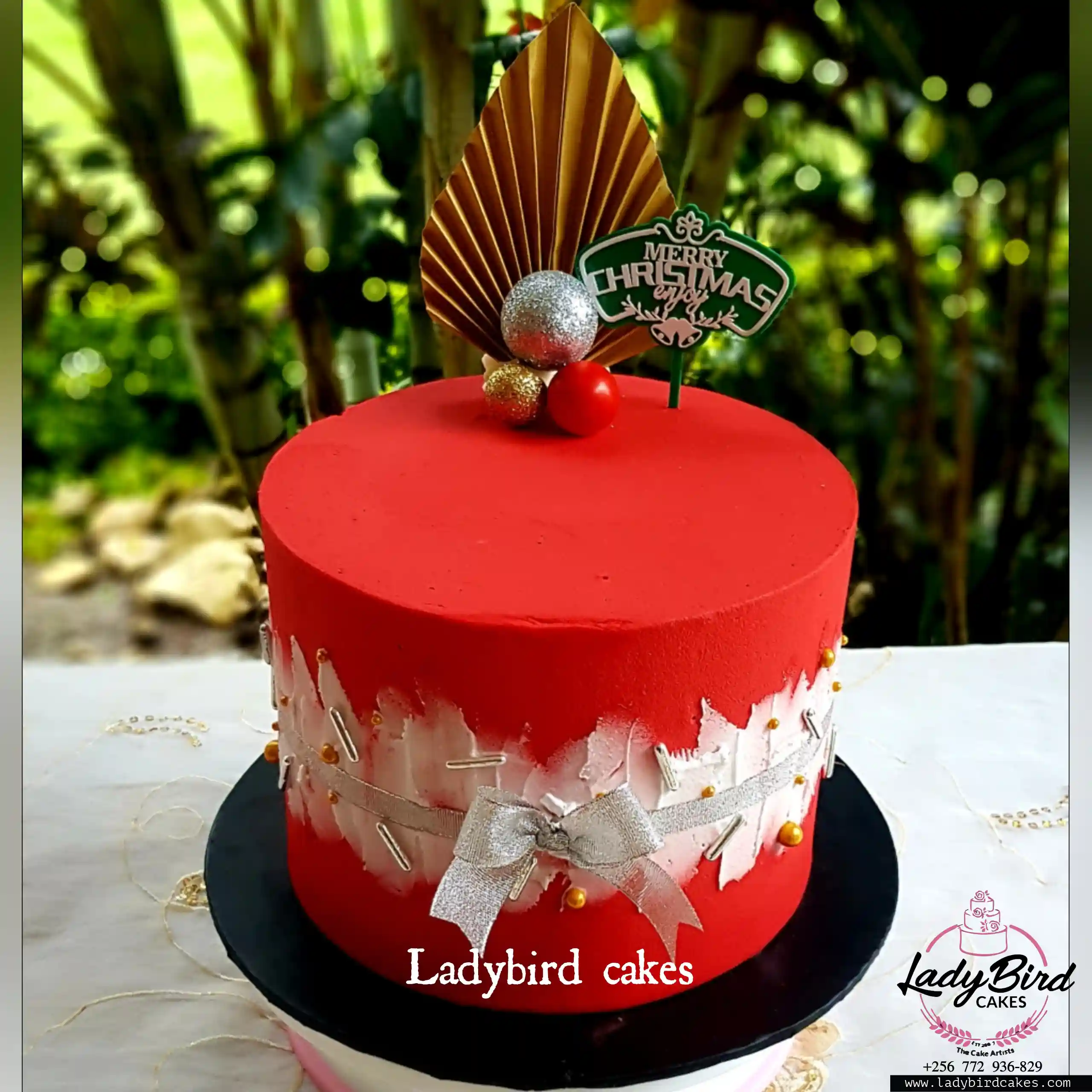 This is a custom cake of Ladybird Cakes Uganda