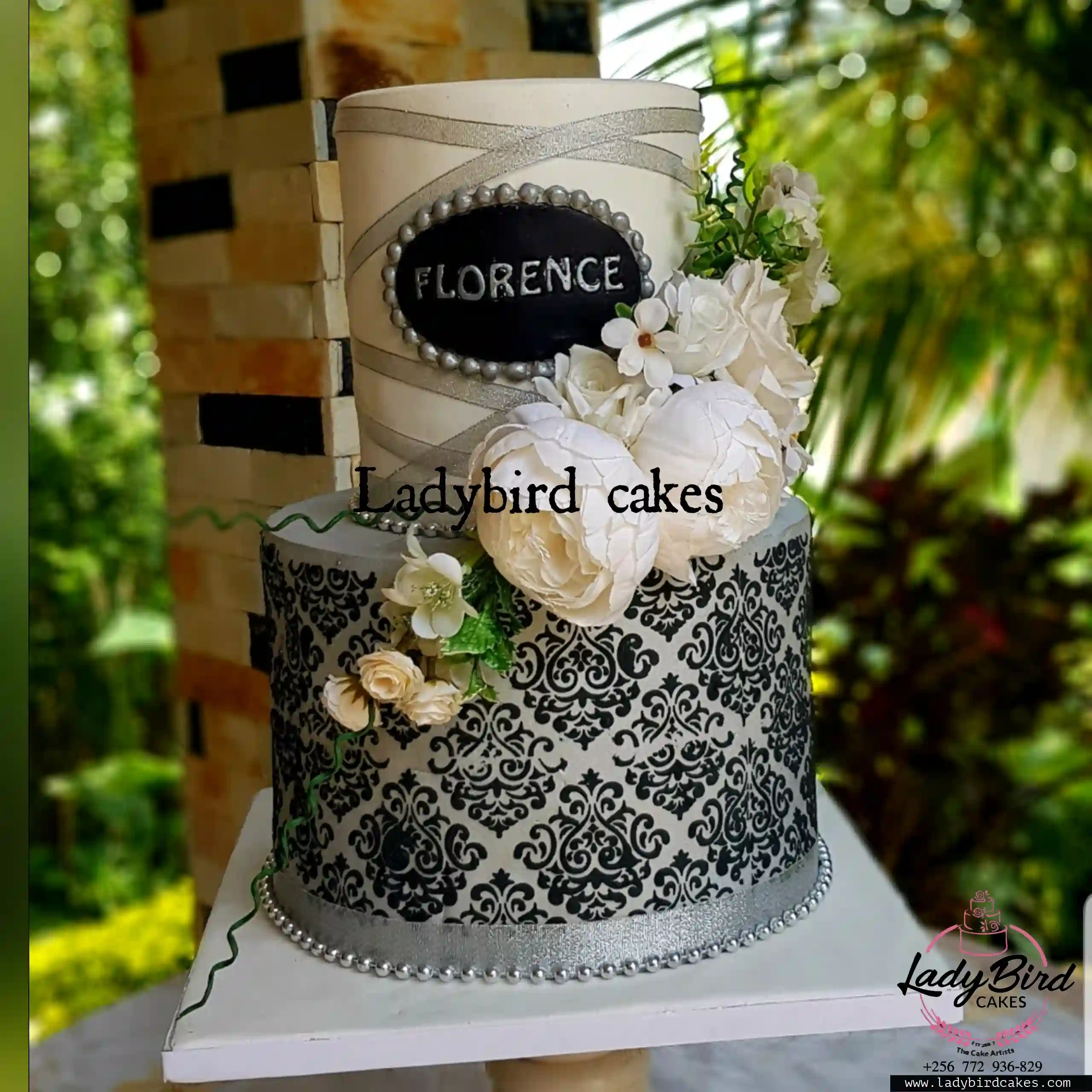 This is a custom cake of Ladybird Cakes Uganda