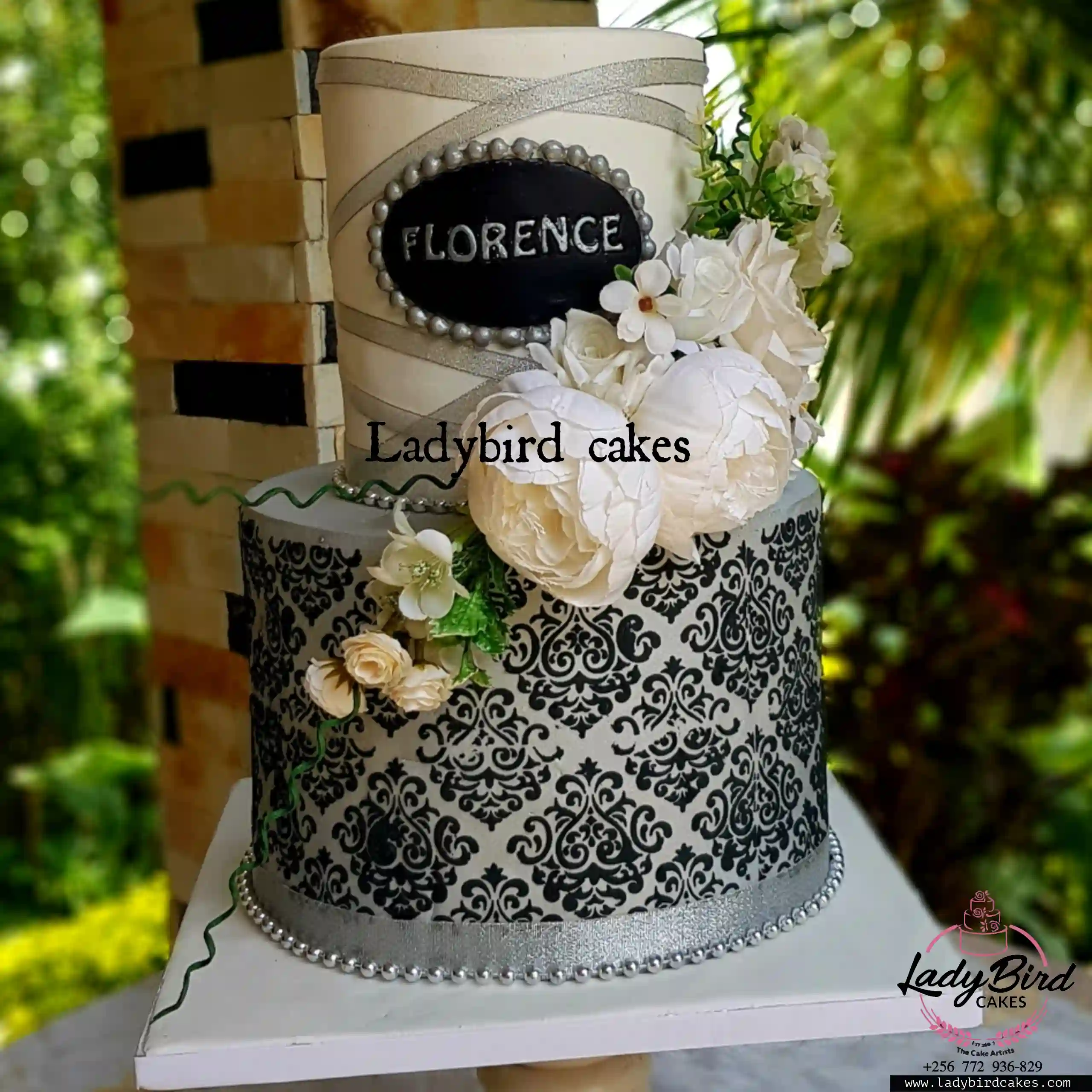 This is a custom cake of Ladybird Cakes Uganda