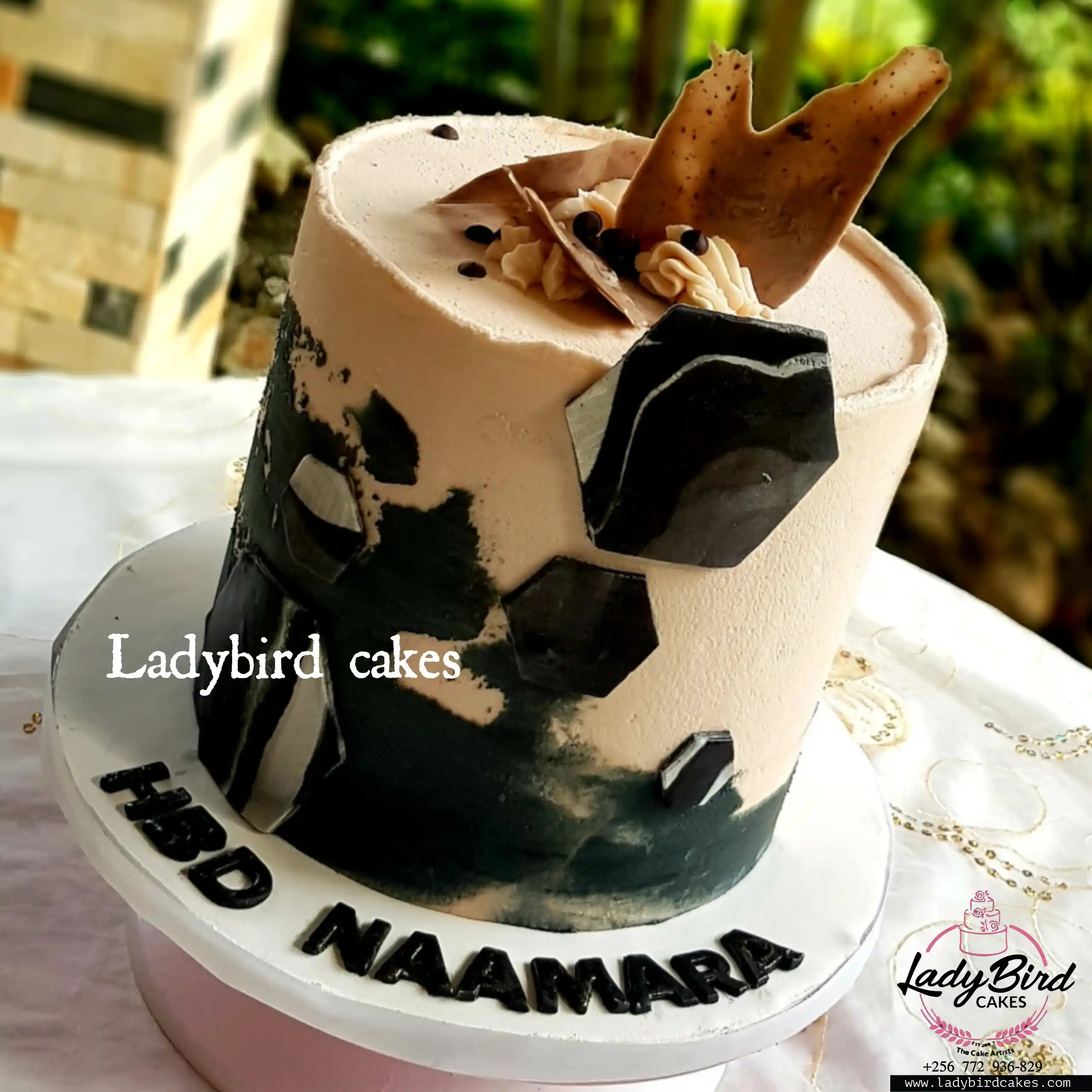 This is a custom cake of Ladybird Cakes Uganda