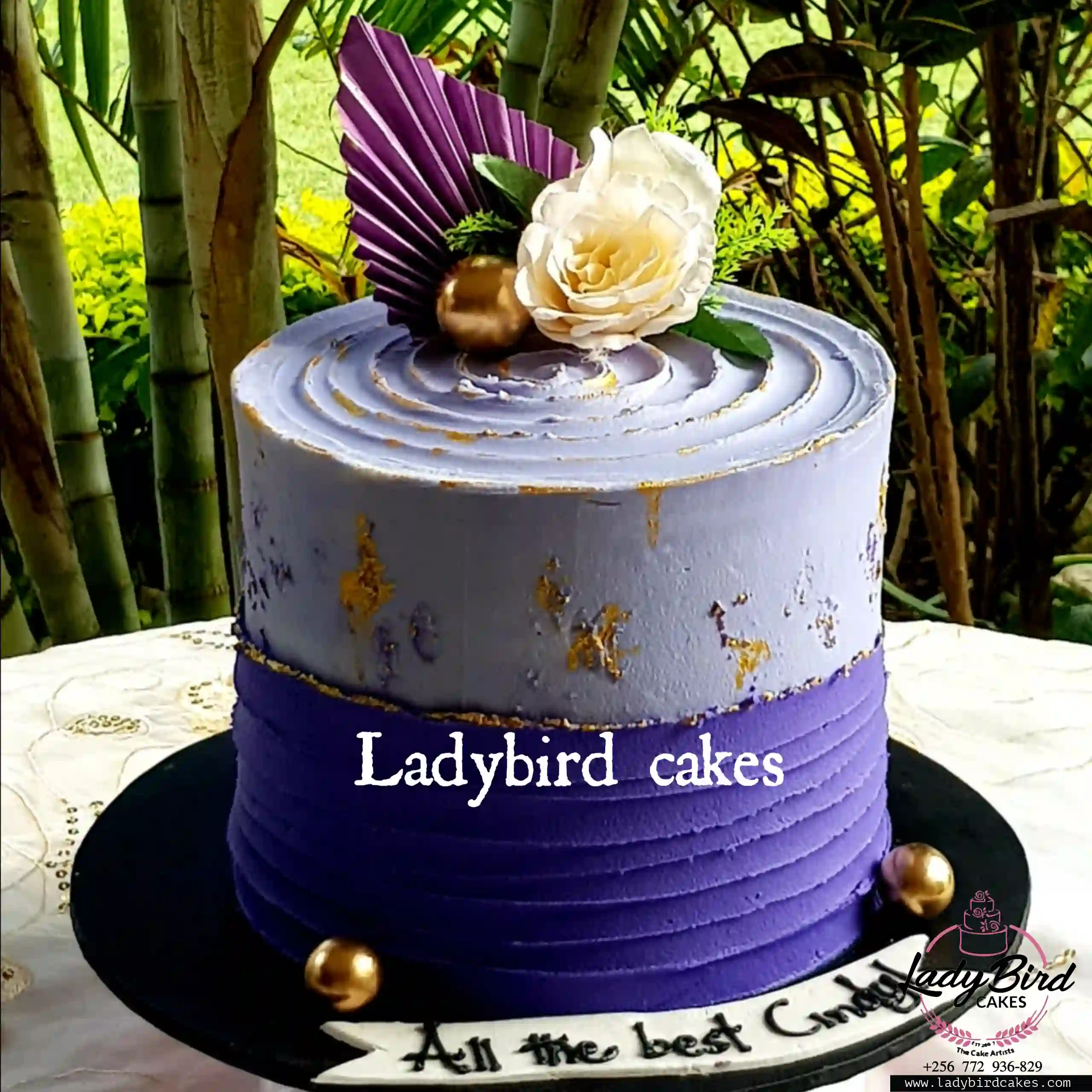 This is a custom cake of Ladybird Cakes Uganda