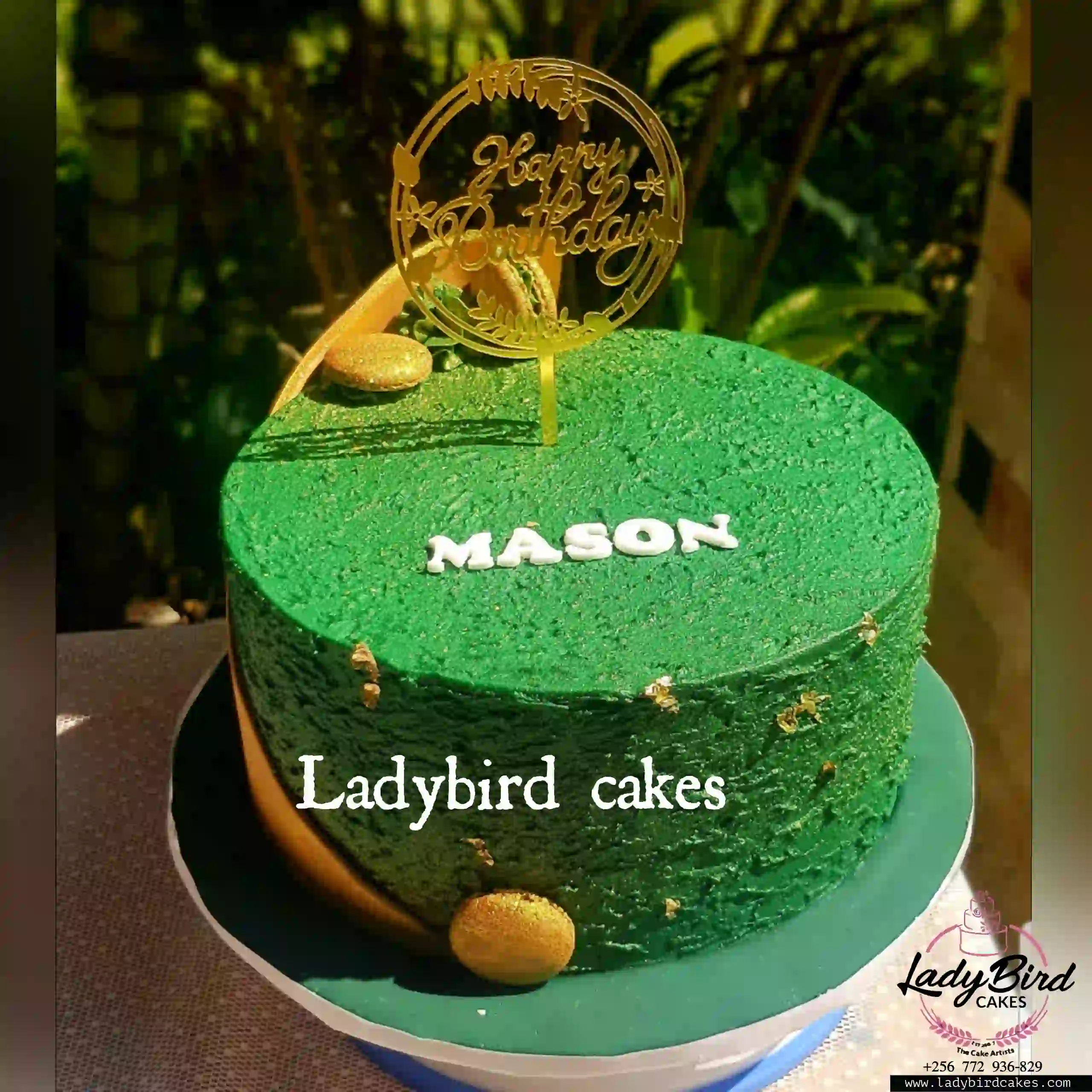 This is a custom cake of Ladybird Cakes Uganda