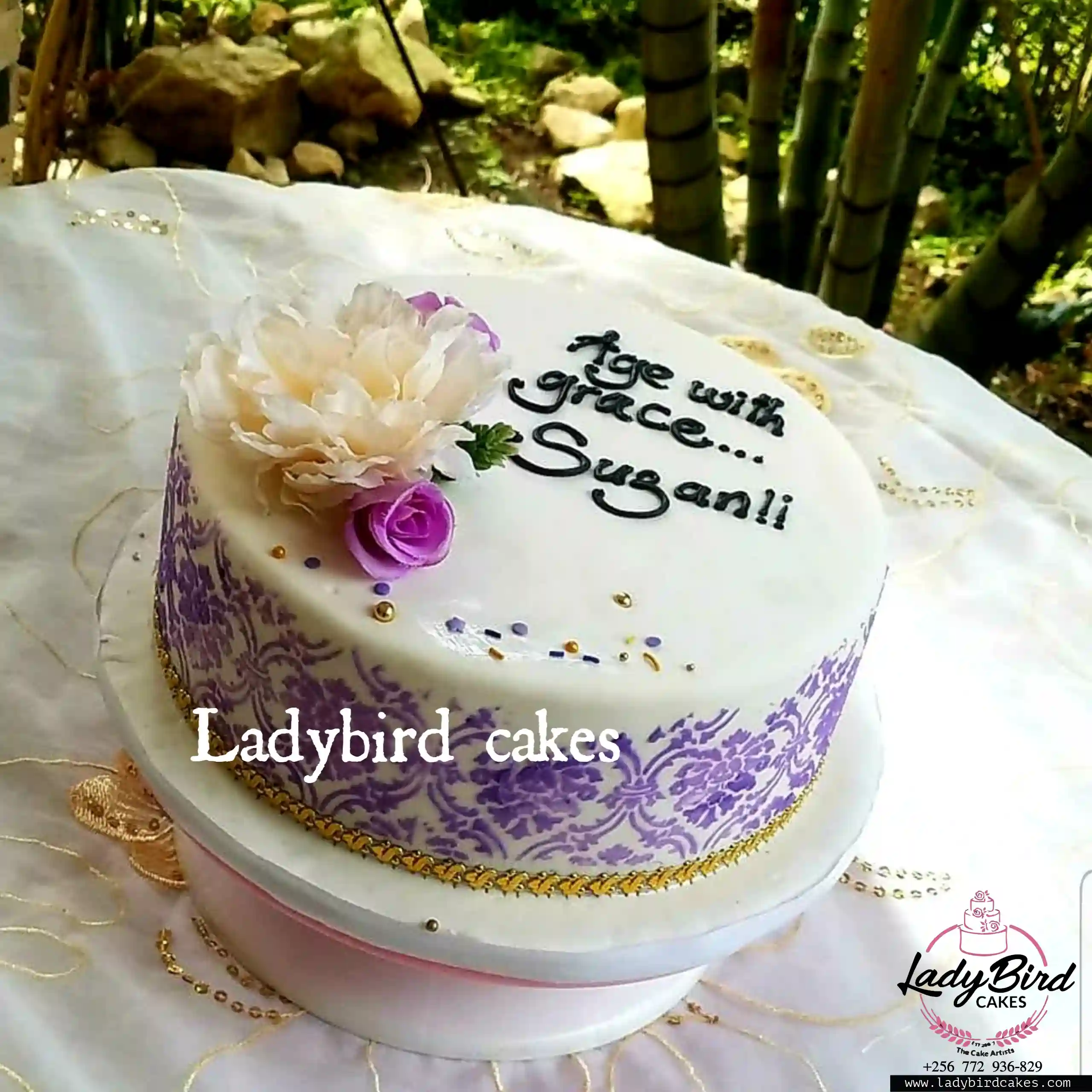 This is a custom cake of Ladybird Cakes Uganda