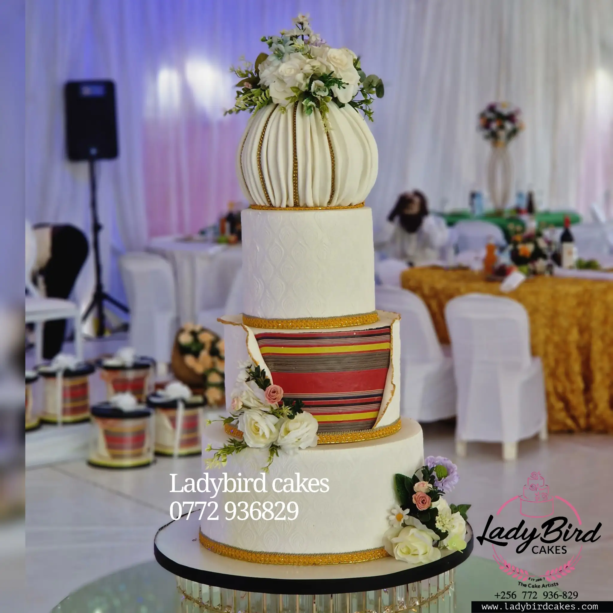 This is a custom cake of Ladybird Cakes Uganda