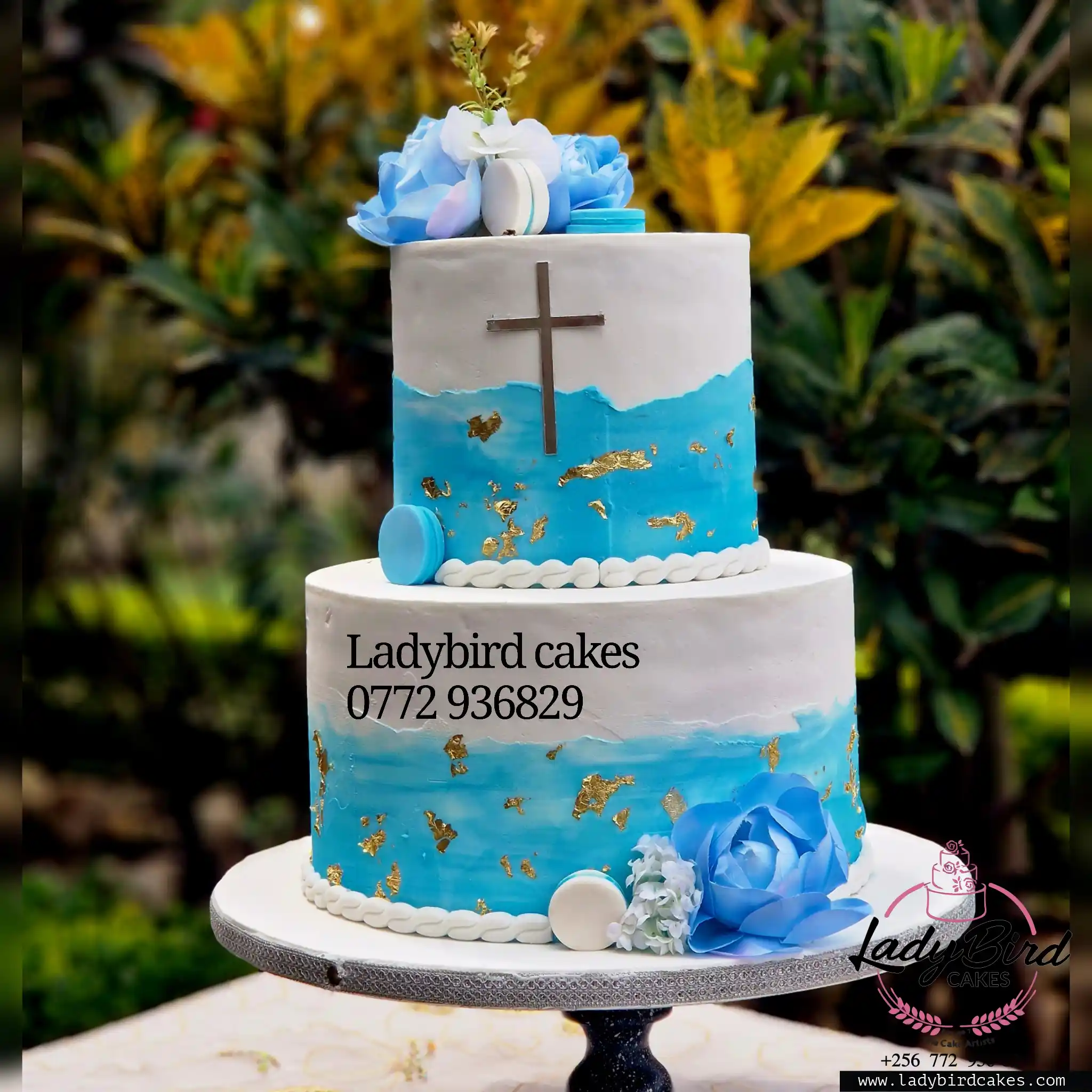 This is a custom cake of Ladybird Cakes Uganda