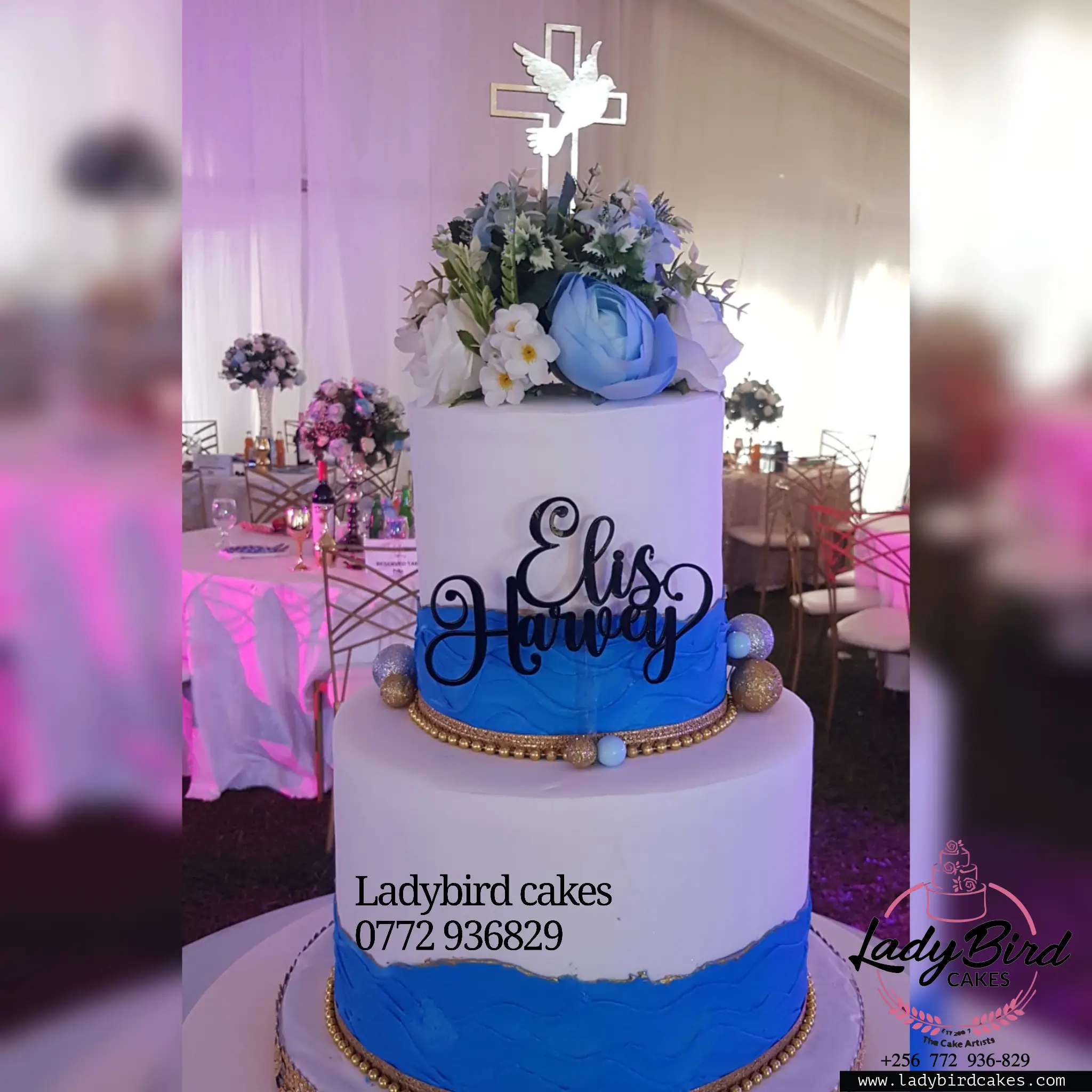 This is a custom cake of Ladybird Cakes Uganda