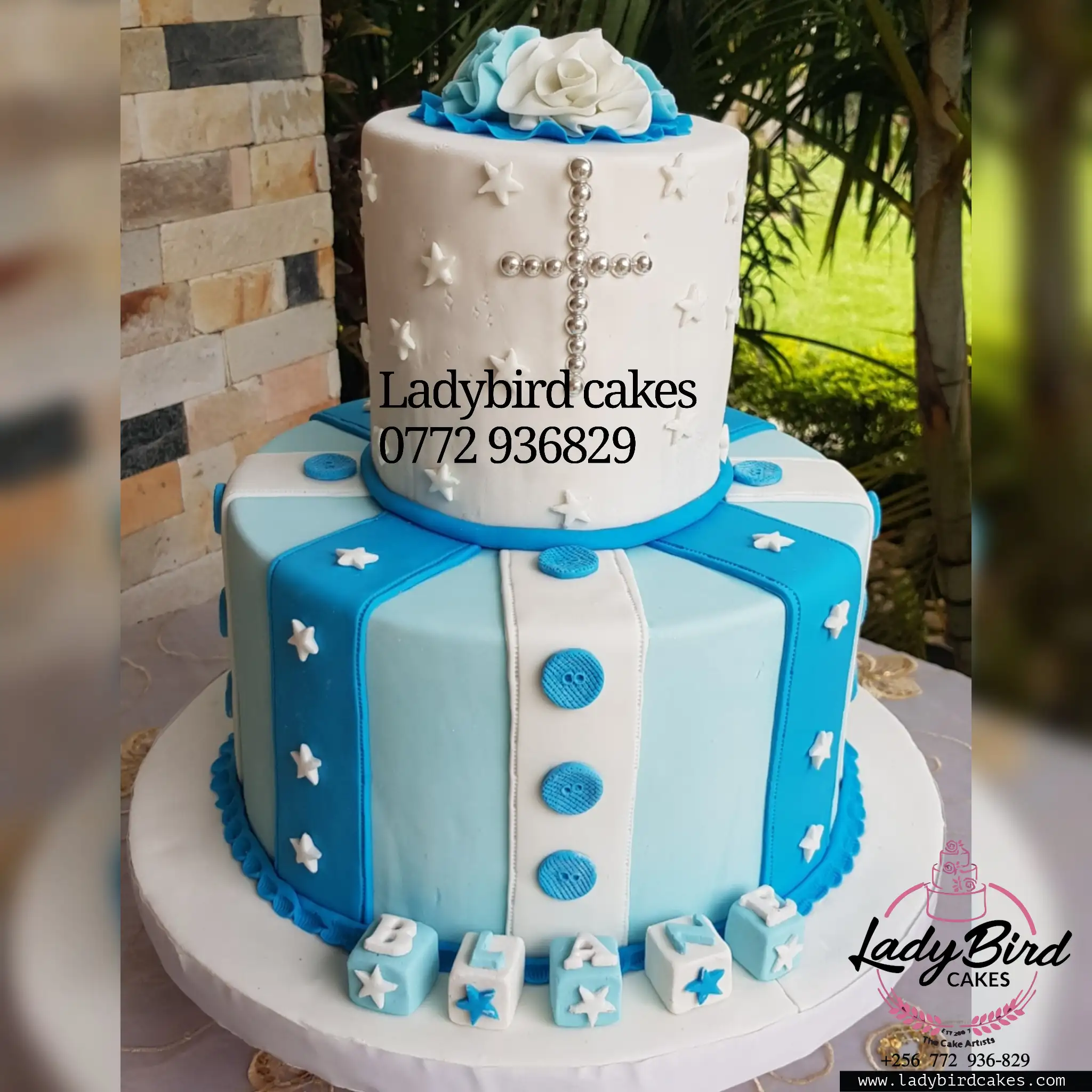 This is a custom cake of Ladybird Cakes Uganda