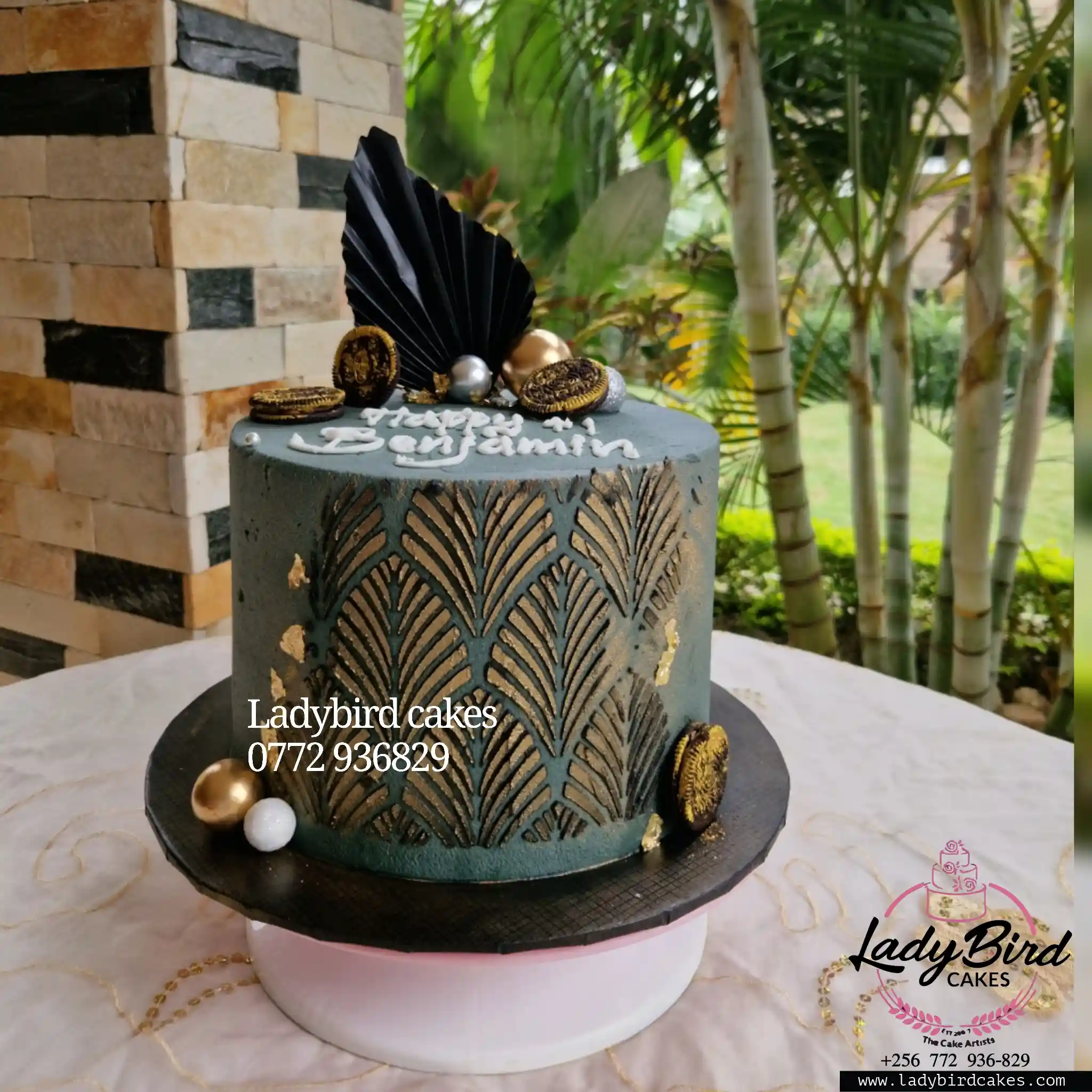 This is a custom cake of Ladybird Cakes Uganda