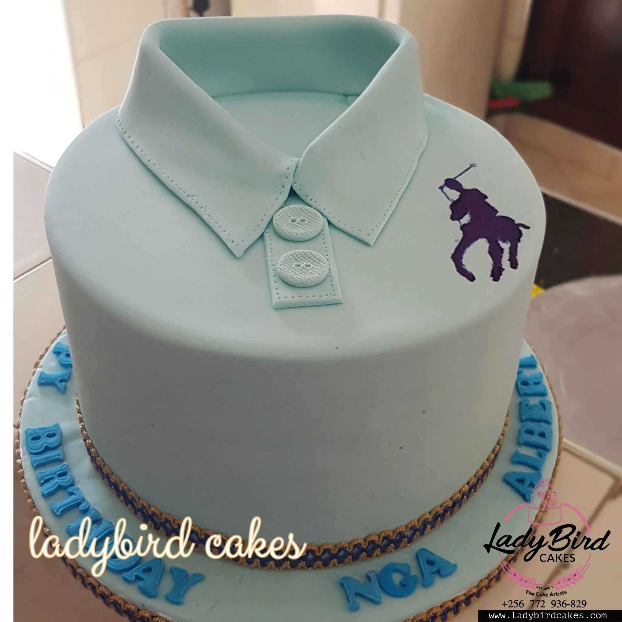 This is a custom cake of Ladybird Cakes Uganda