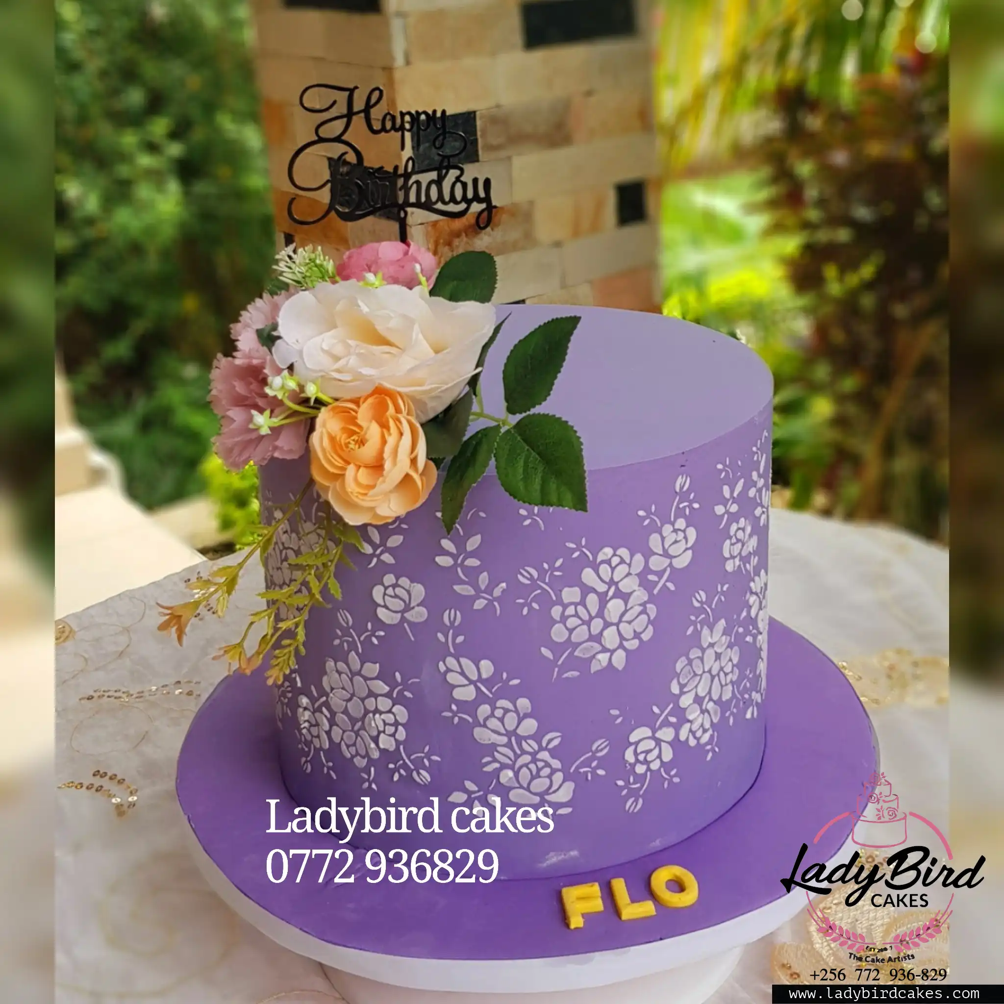 This is a custom cake of Ladybird Cakes Uganda