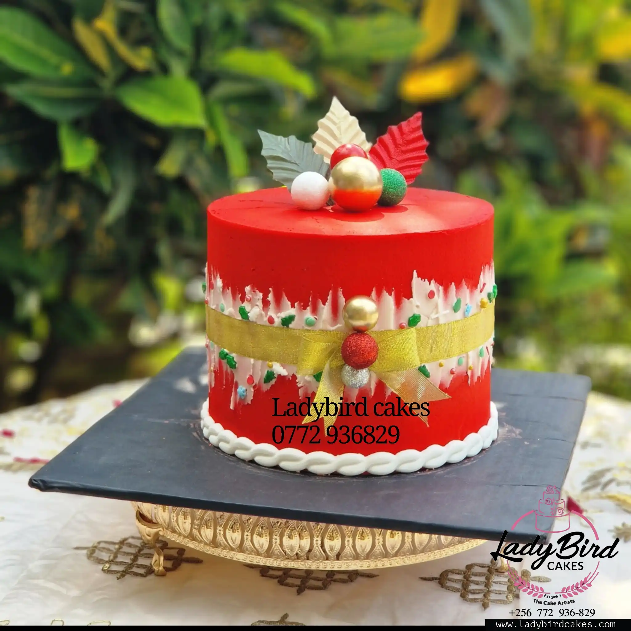 This is a custom cake of Ladybird Cakes Uganda