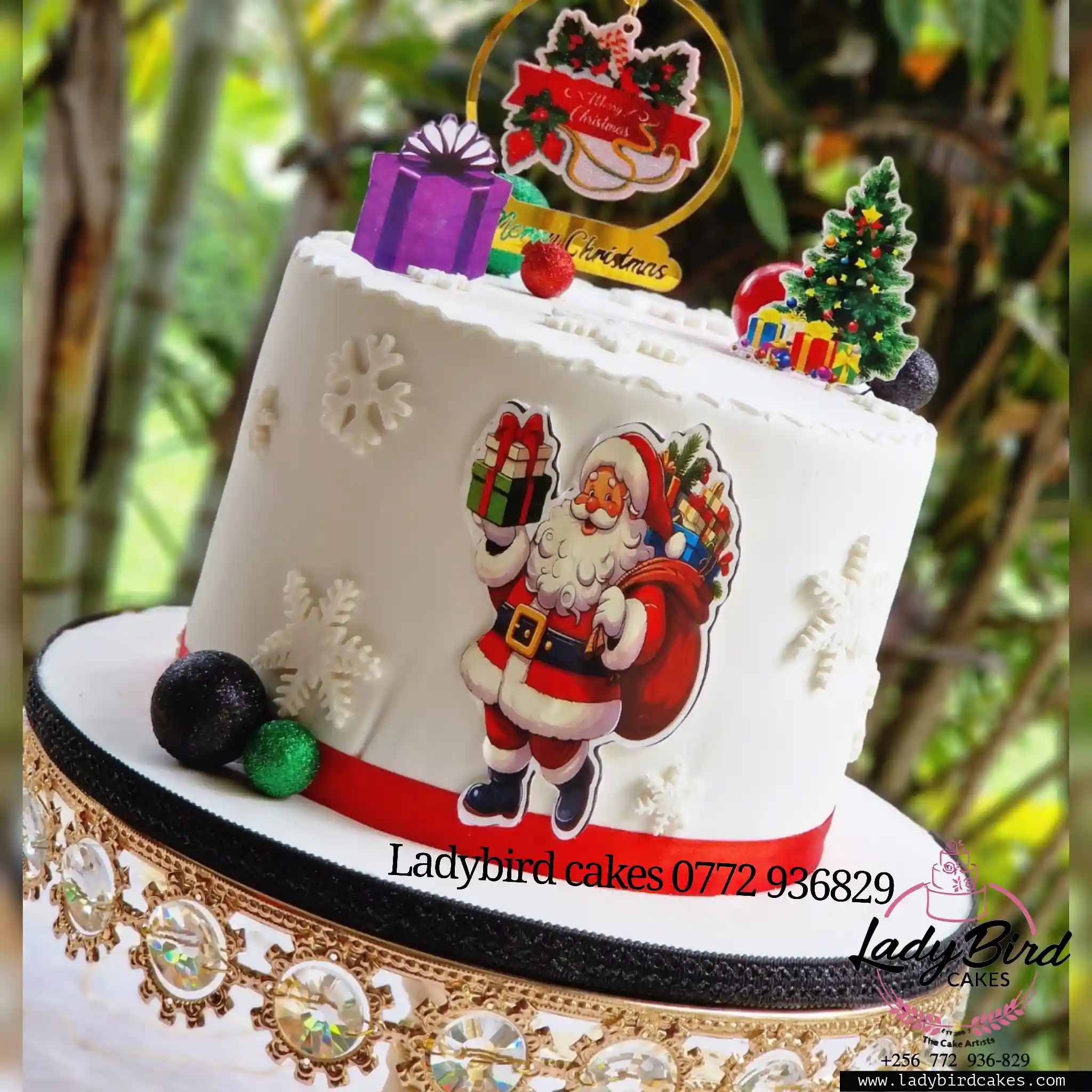 This is a custom cake of Ladybird Cakes Uganda