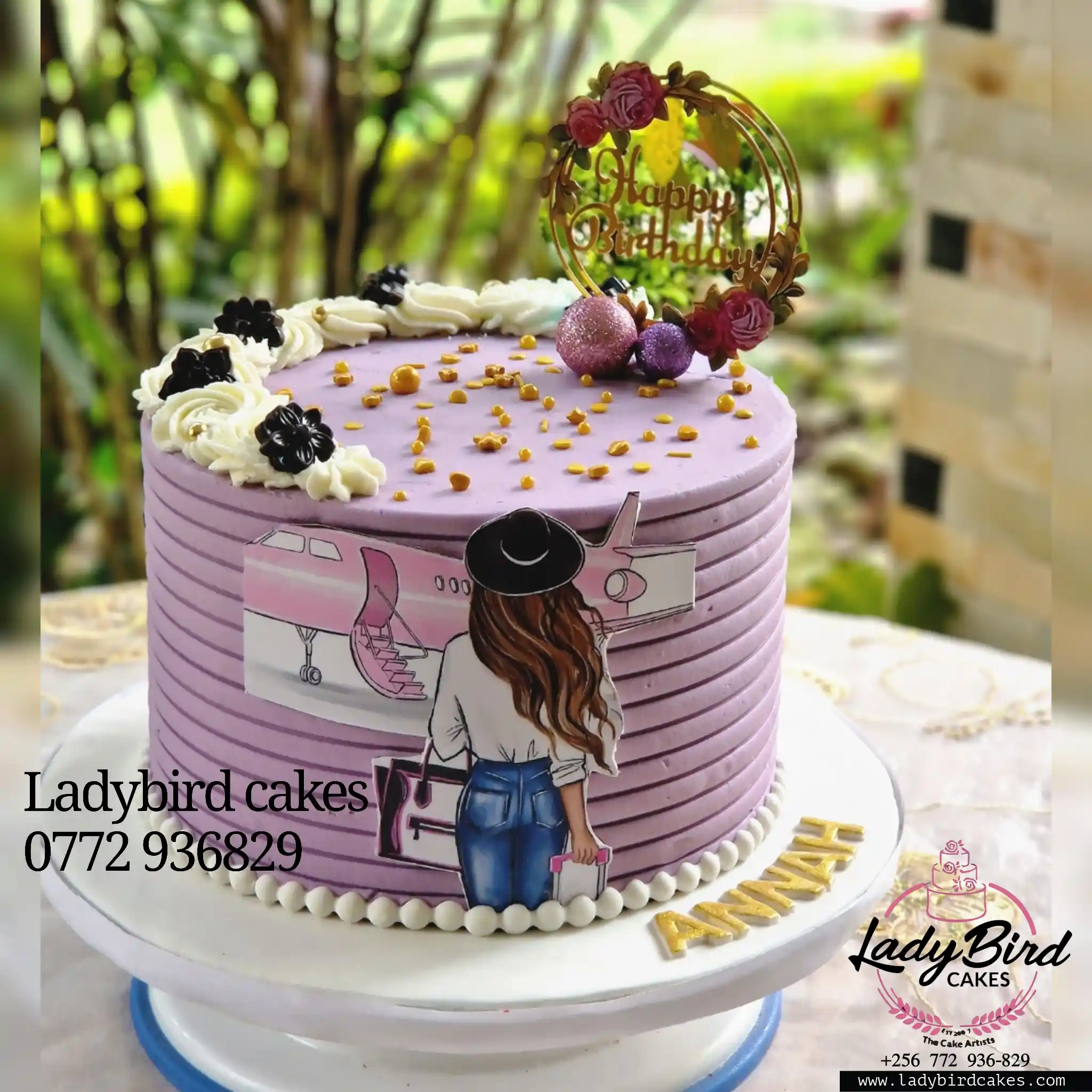 This is a custom cake of Ladybird Cakes Uganda