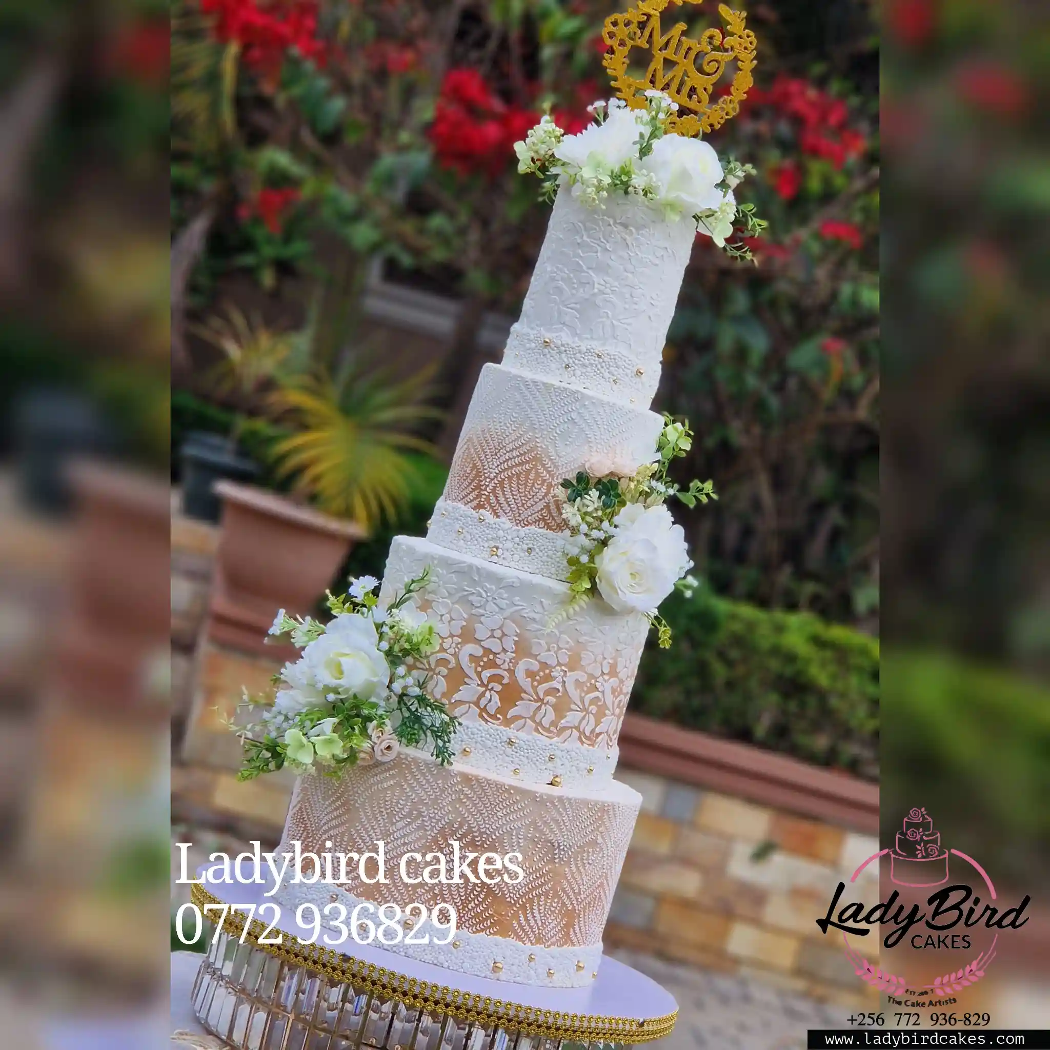 This is a custom cake of Ladybird Cakes Uganda