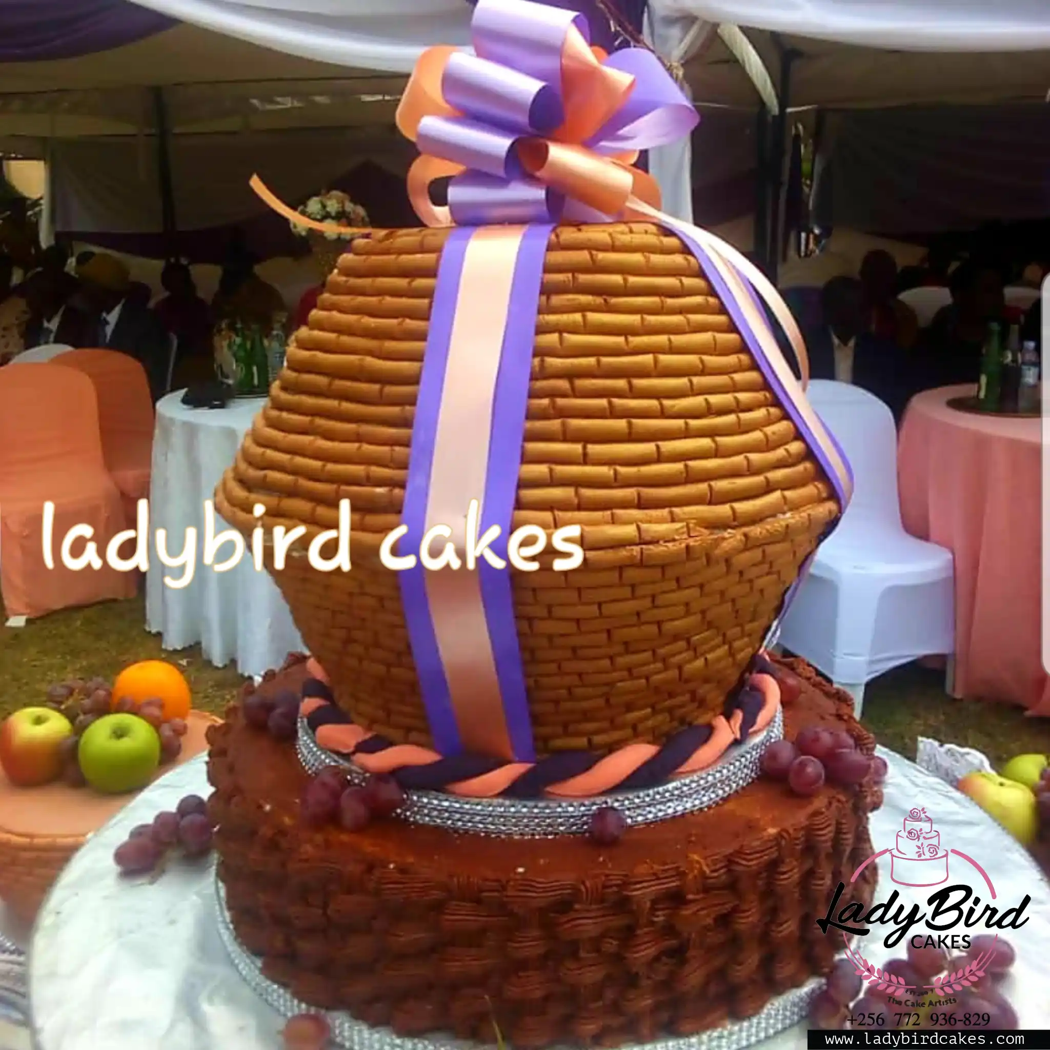 This is a custom cake of Ladybird Cakes Uganda